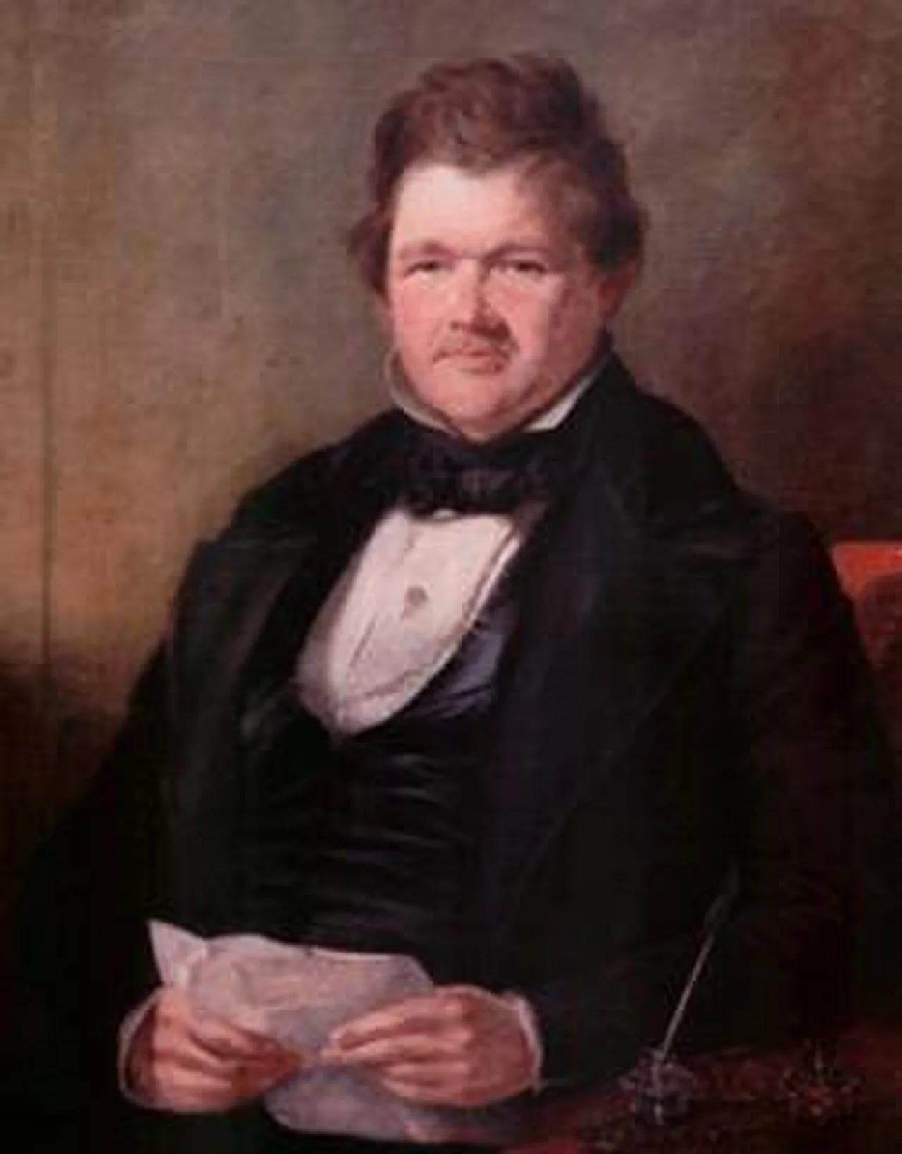 Portrait of David Austin Sayre (1793–1870) – memorial page