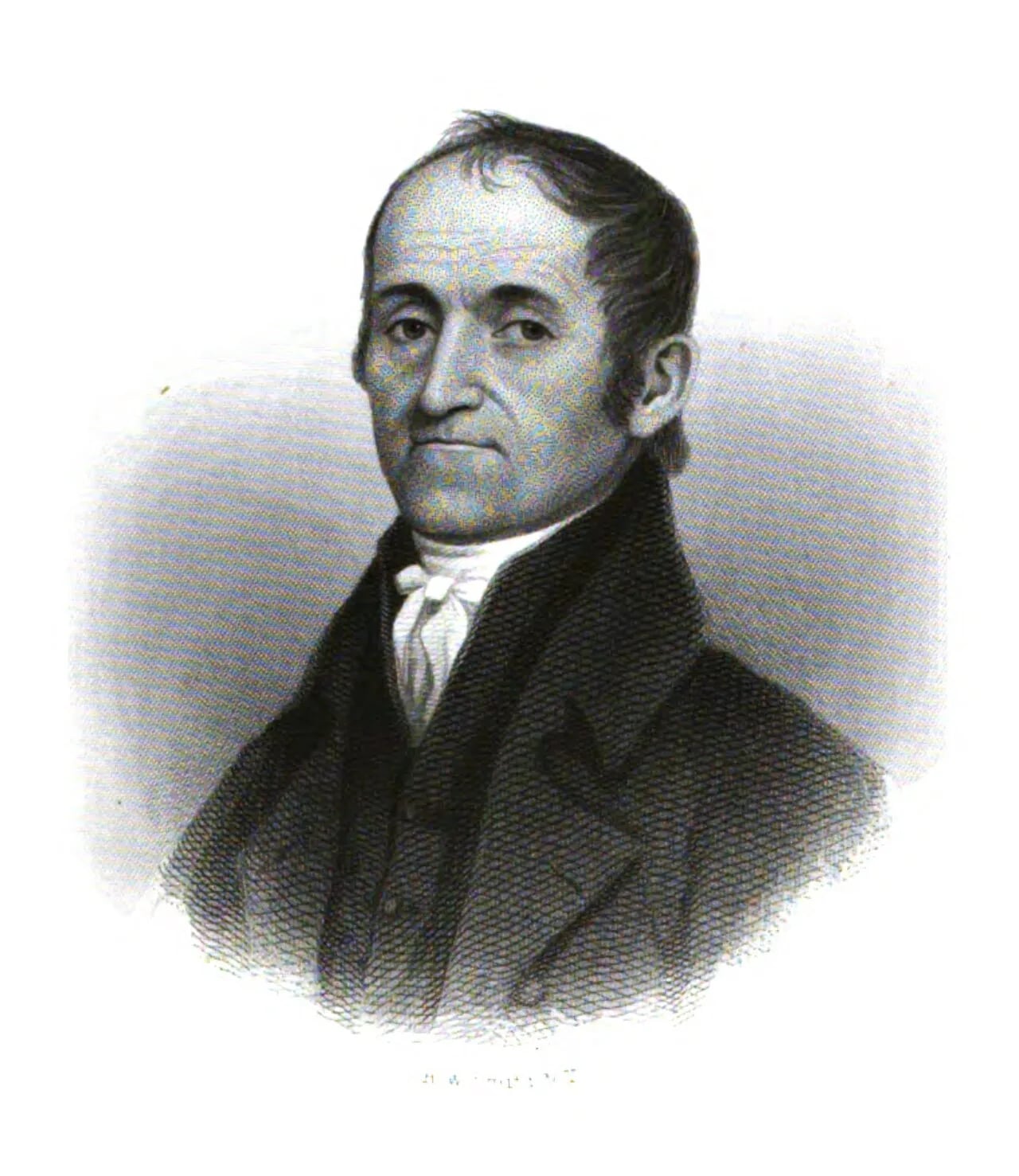 Porträt von David Bacon (1771–1817) – Gedenkseite