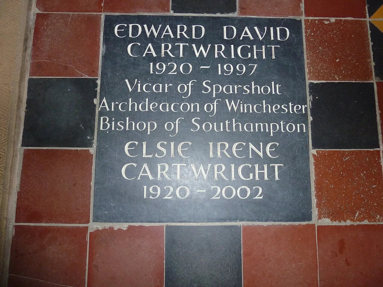 Porträt von David Cartwright (1920–1997) – Gedenkseite