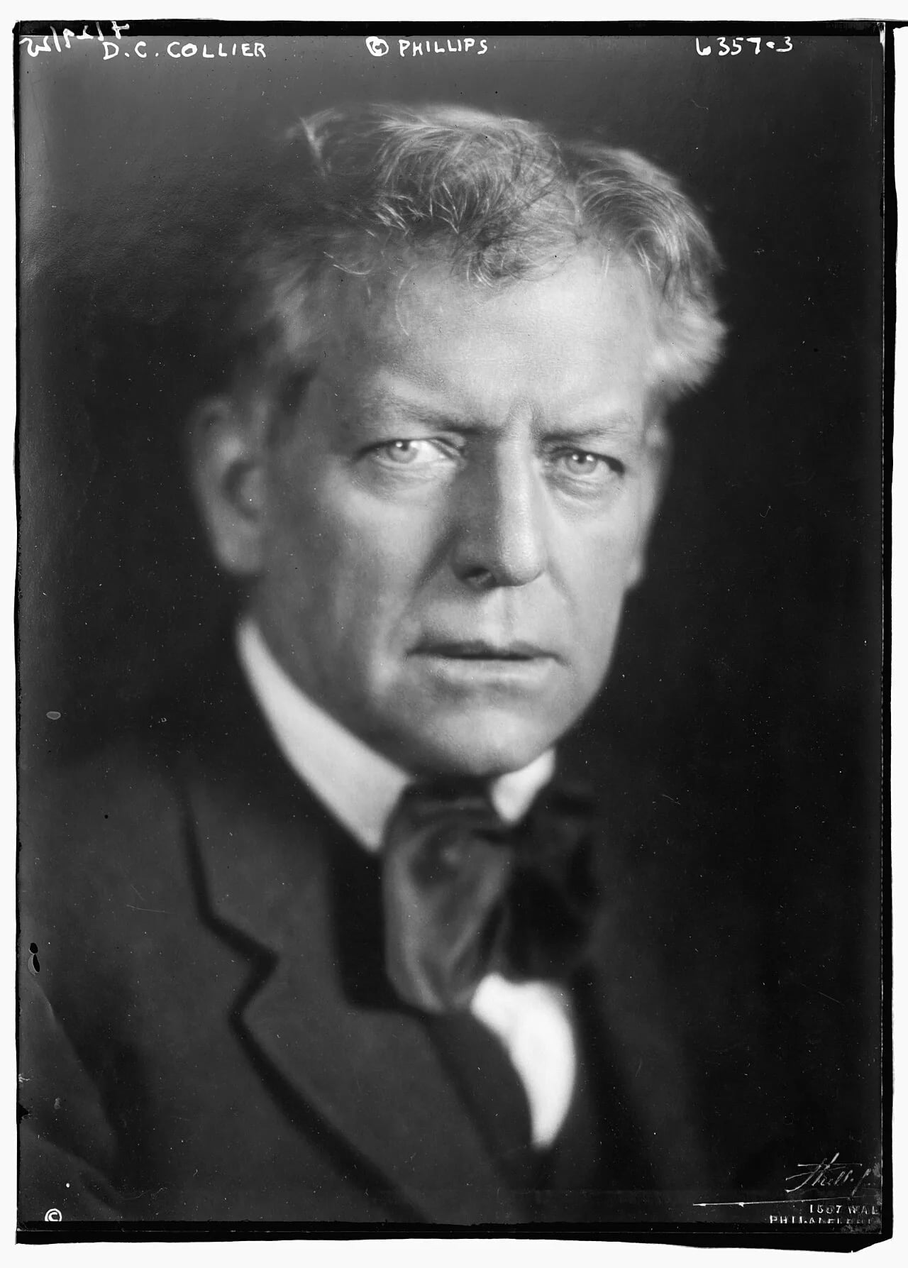 Portrait of David Charles Collier (1871–1934) – memorial page