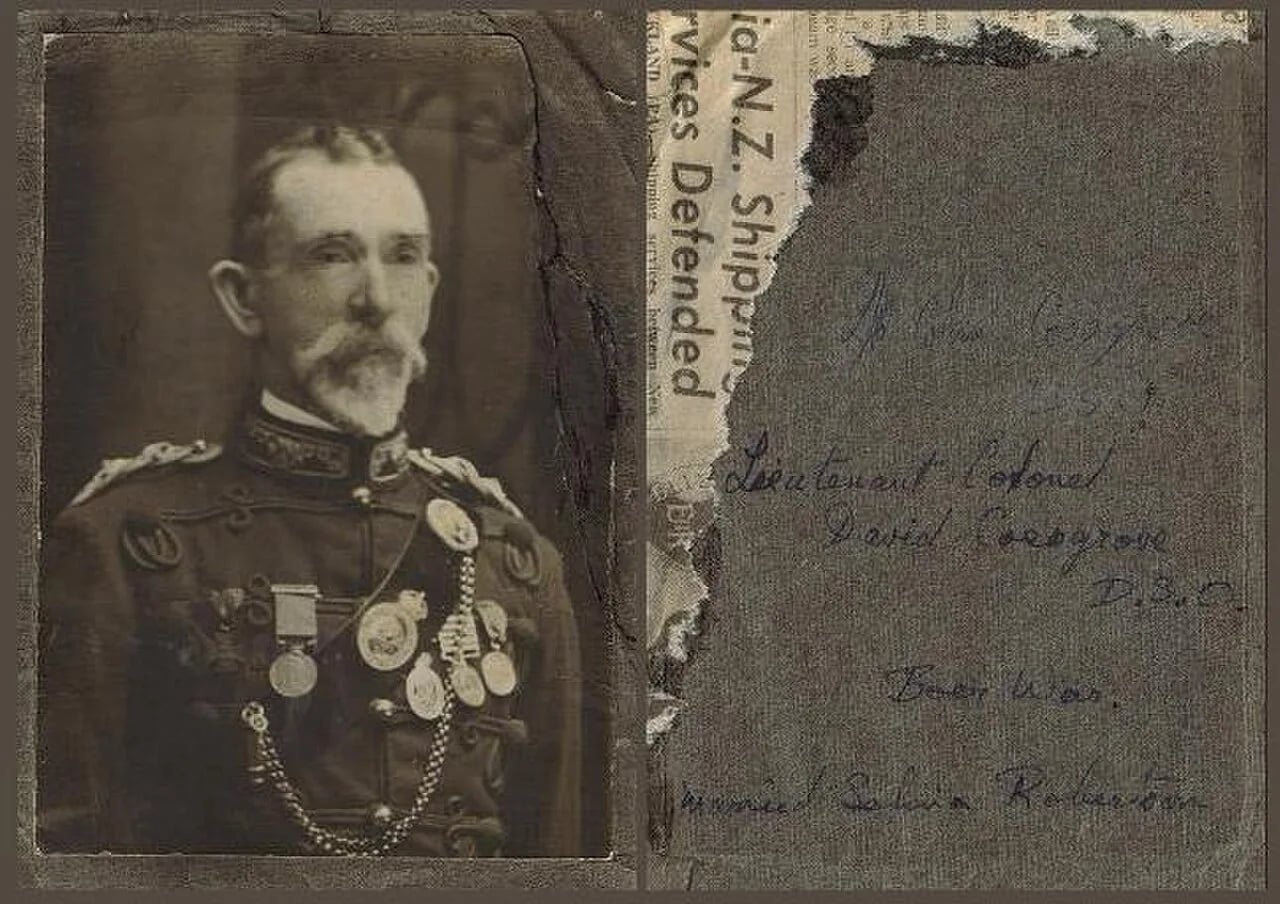 Porträt von David Cossgrove (1852–1920) – Gedenkseite