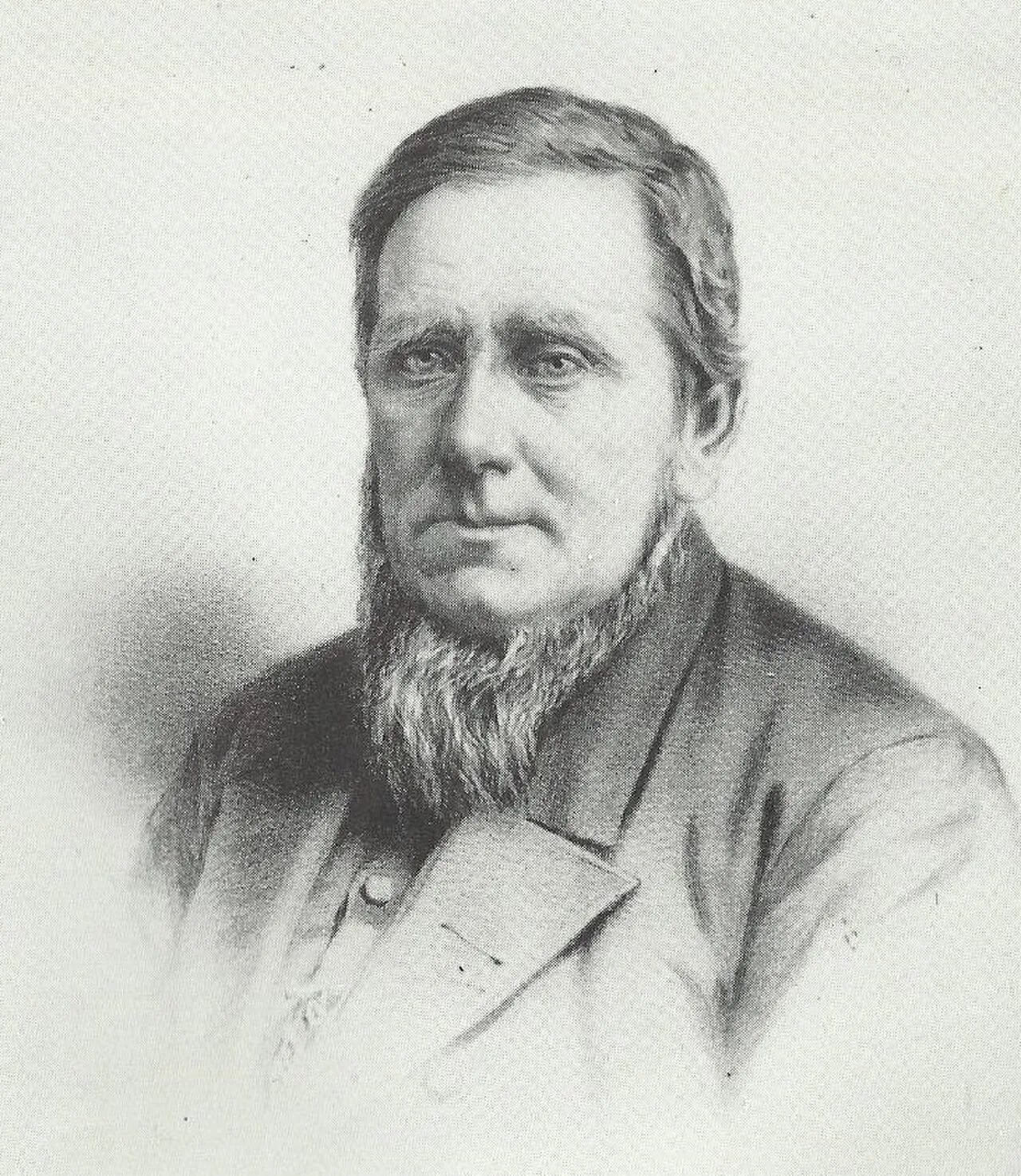 Porträt von David Davies (1818–1890) – Gedenkseite