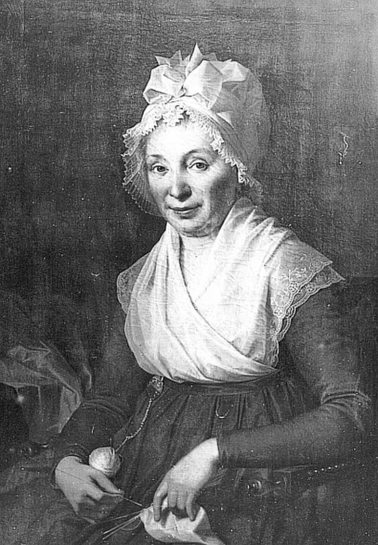 Porträt von Pauline Maria Tutein (1725–1799) – Gedenkseite