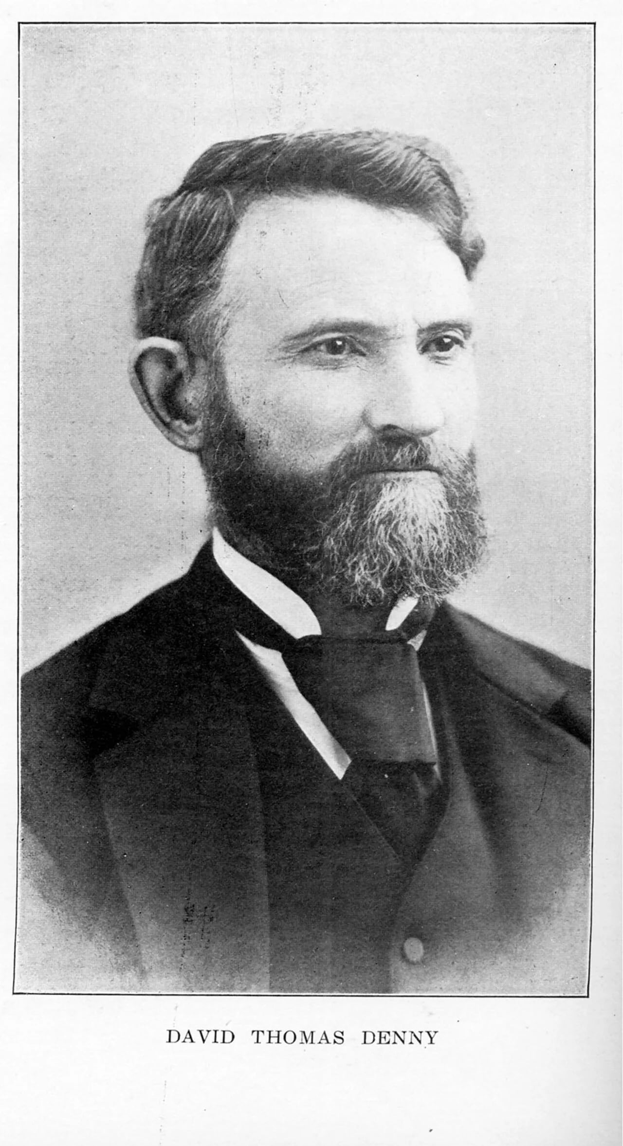 Porträt von David Denny (1832–1903) – Gedenkseite
