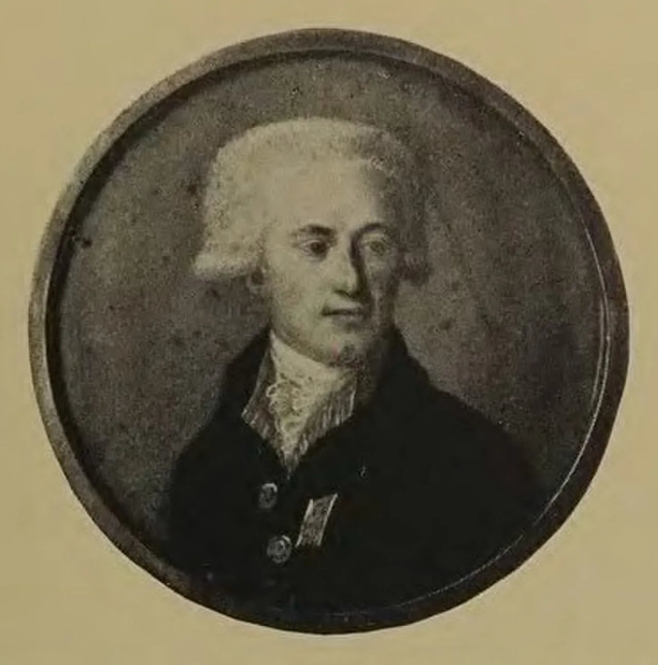 Portrait of David Franks (1742–1793) – memorial page