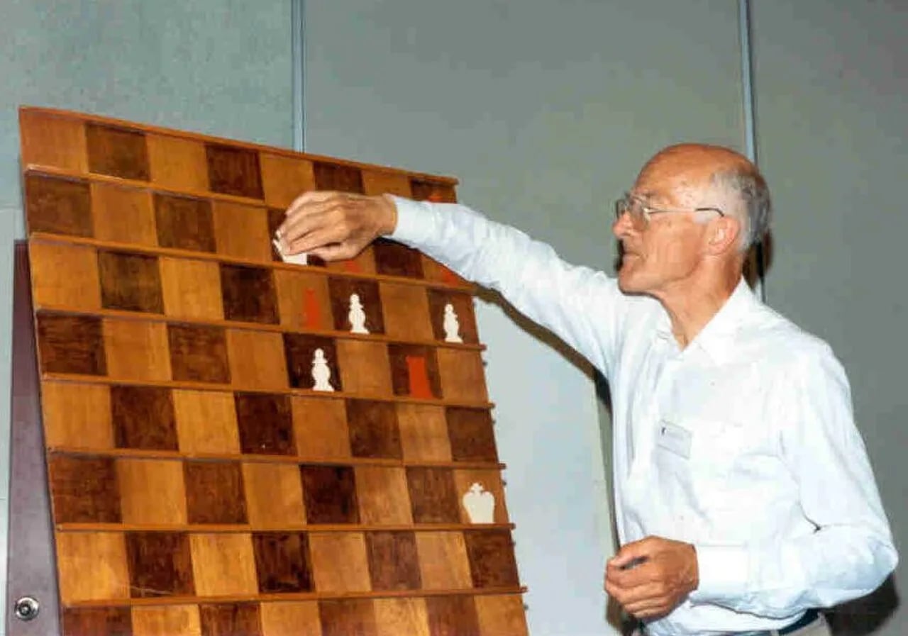 Porträt von Wouter J. G. Mees (1921–2018) – Gedenkseite