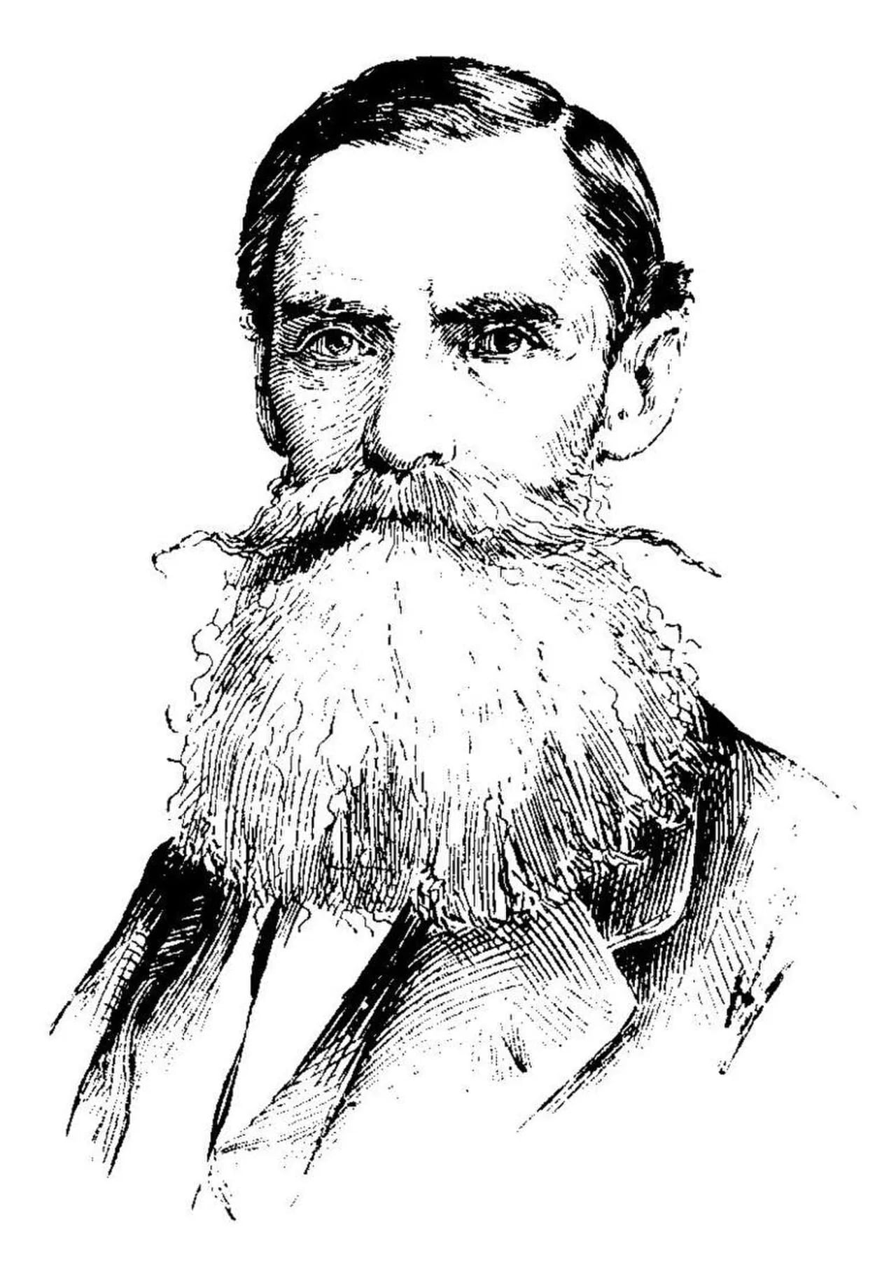 Porträt von David Hunter Strother (1816–1888) – Gedenkseite