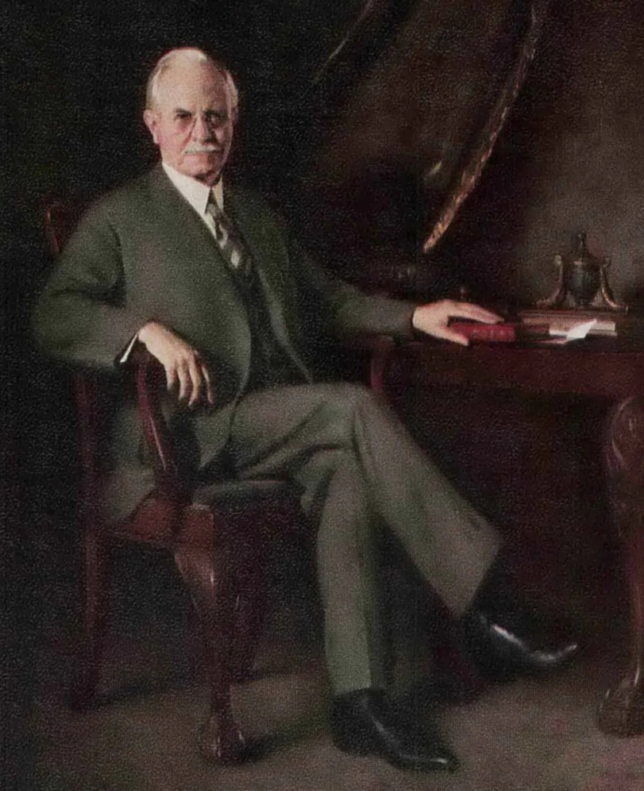 Porträt von David Kinley (1861–1944) – Gedenkseite