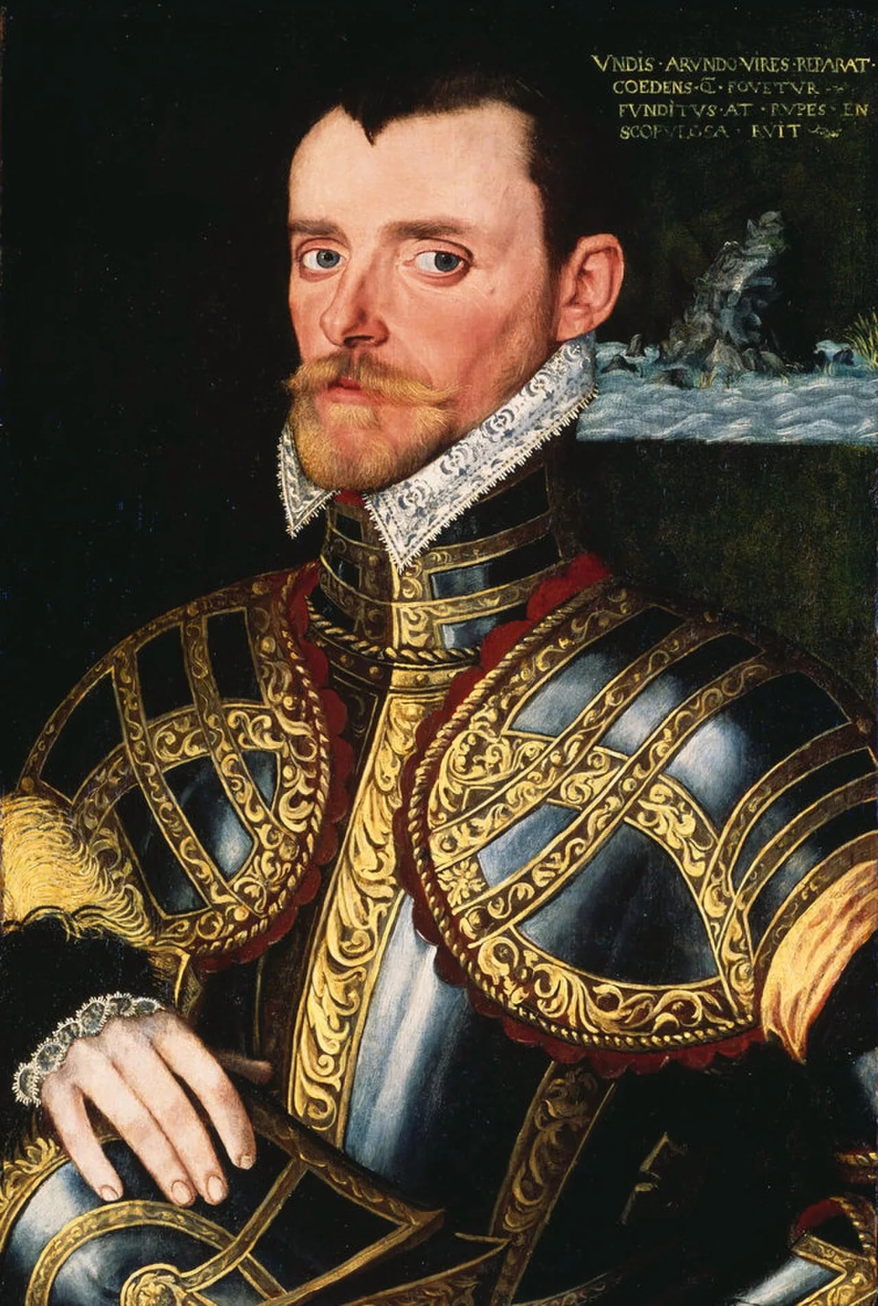 Porträt von Richard Hawkins (1562–1622) – Gedenkseite