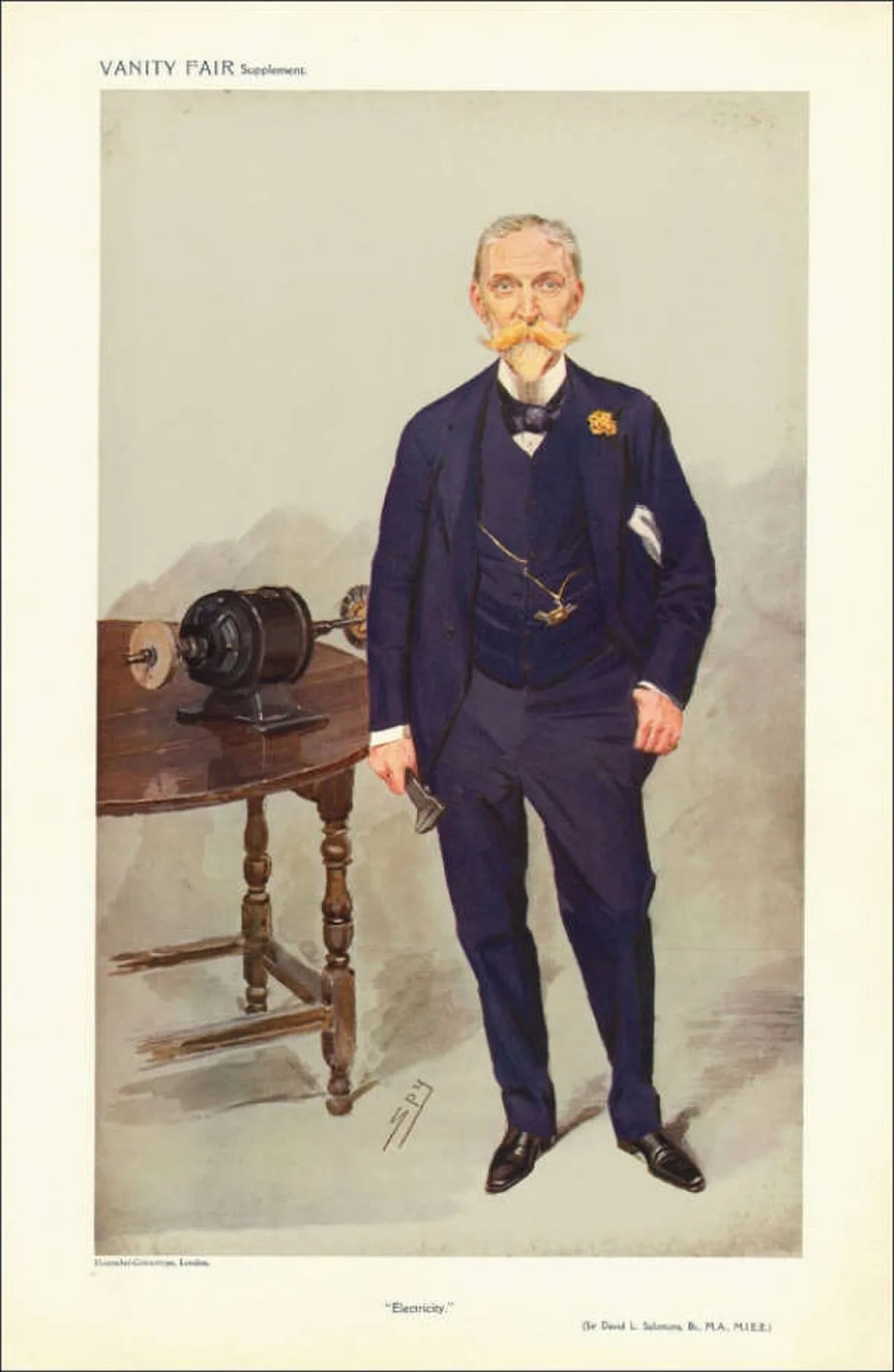Portrait of David Lionel Goldsmid-Stern-Salomons (1851–1925) – memorial page