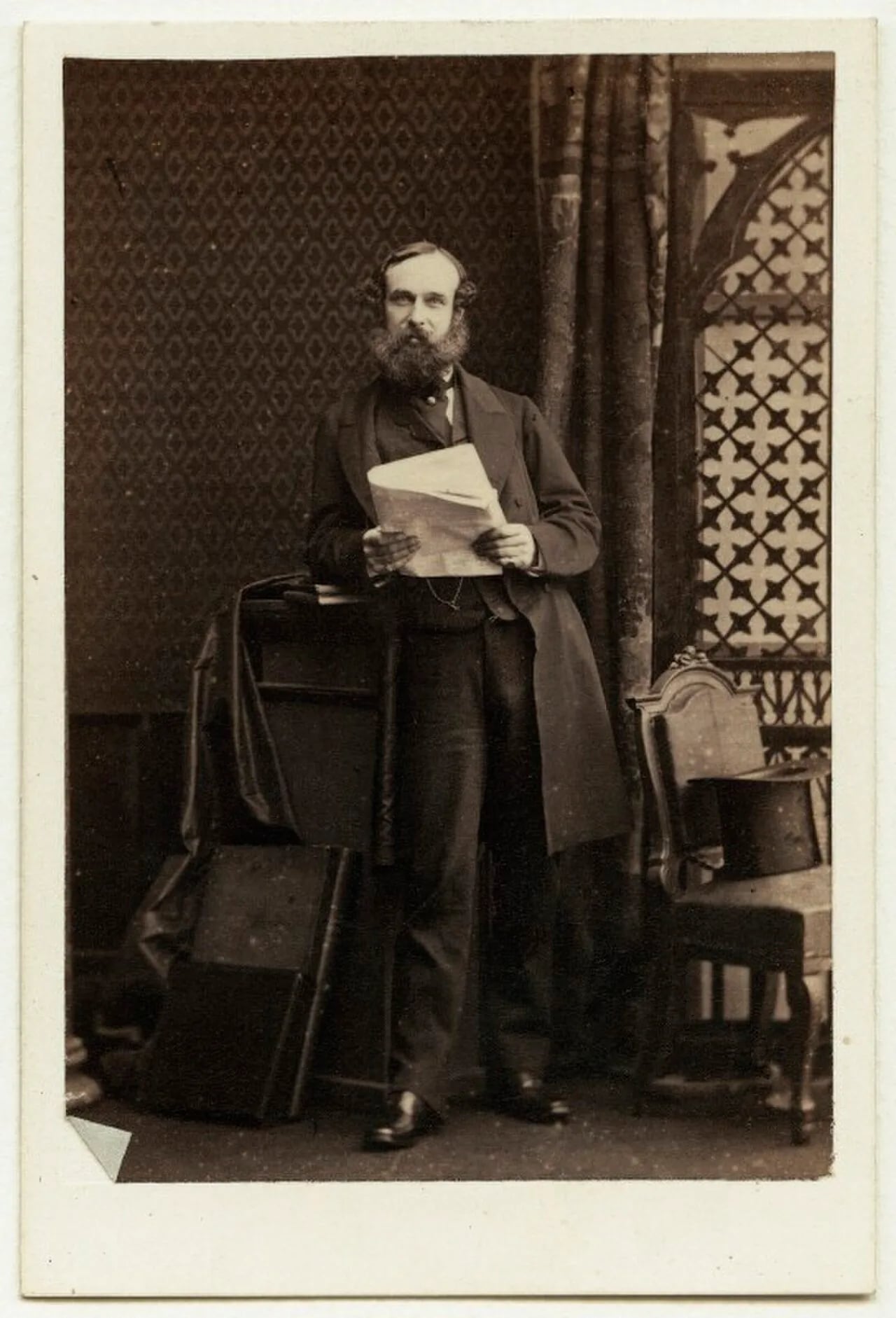 Porträt von David Ogilvy, 10th Earl of Airlie (1826–1881) – Gedenkseite