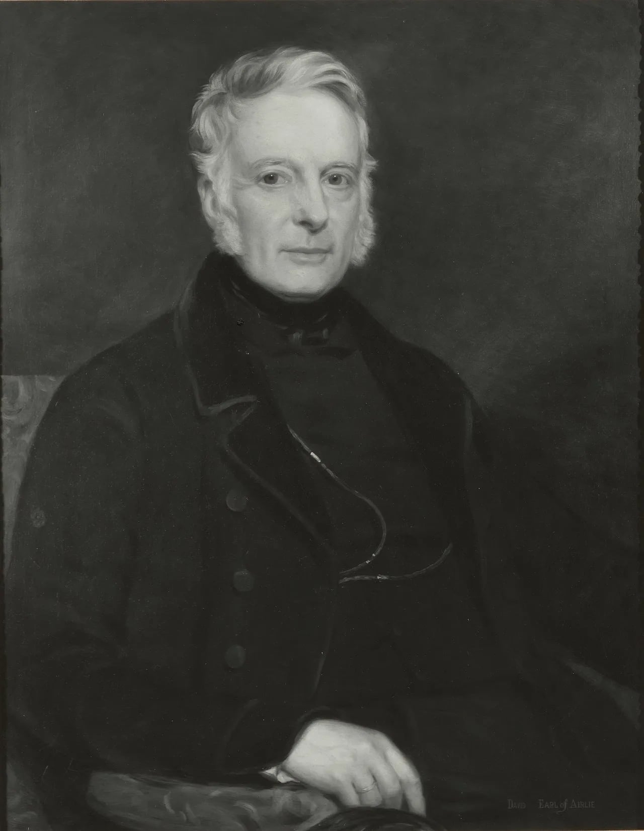 Portrait of David Ogilvy, 9th Earl of Airlie (1785–1849) – memorial page