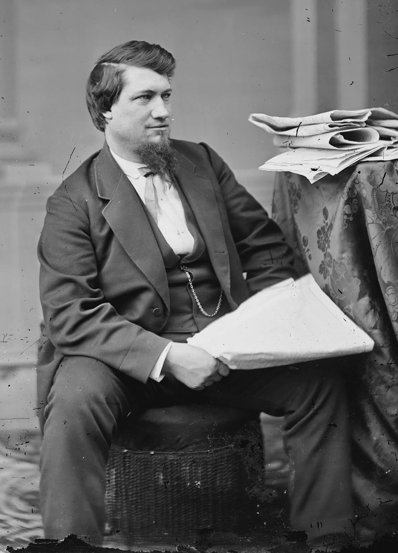 Portrait of David Ross Locke (1833–1888) – memorial page