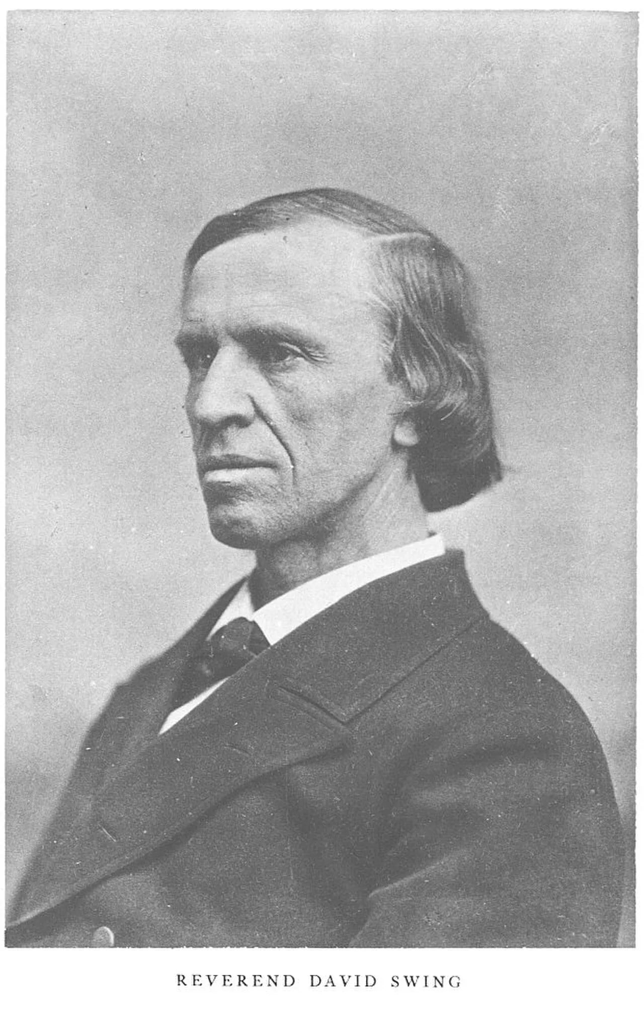 Portrait of David Swing (1830–1894) – memorial page