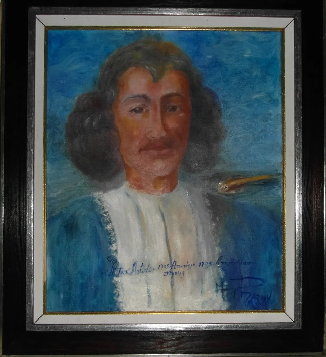 Porträt von Peter Artedi (1705–1735) – Gedenkseite