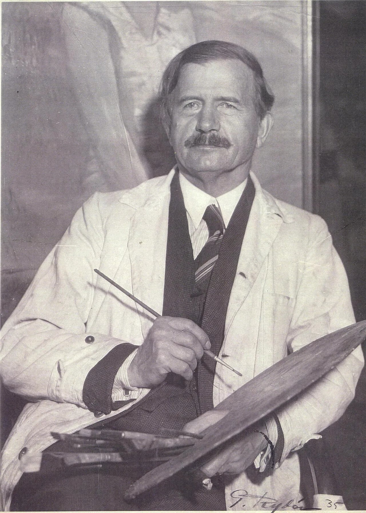 Porträt von David Wallin (1876–1957) – Gedenkseite