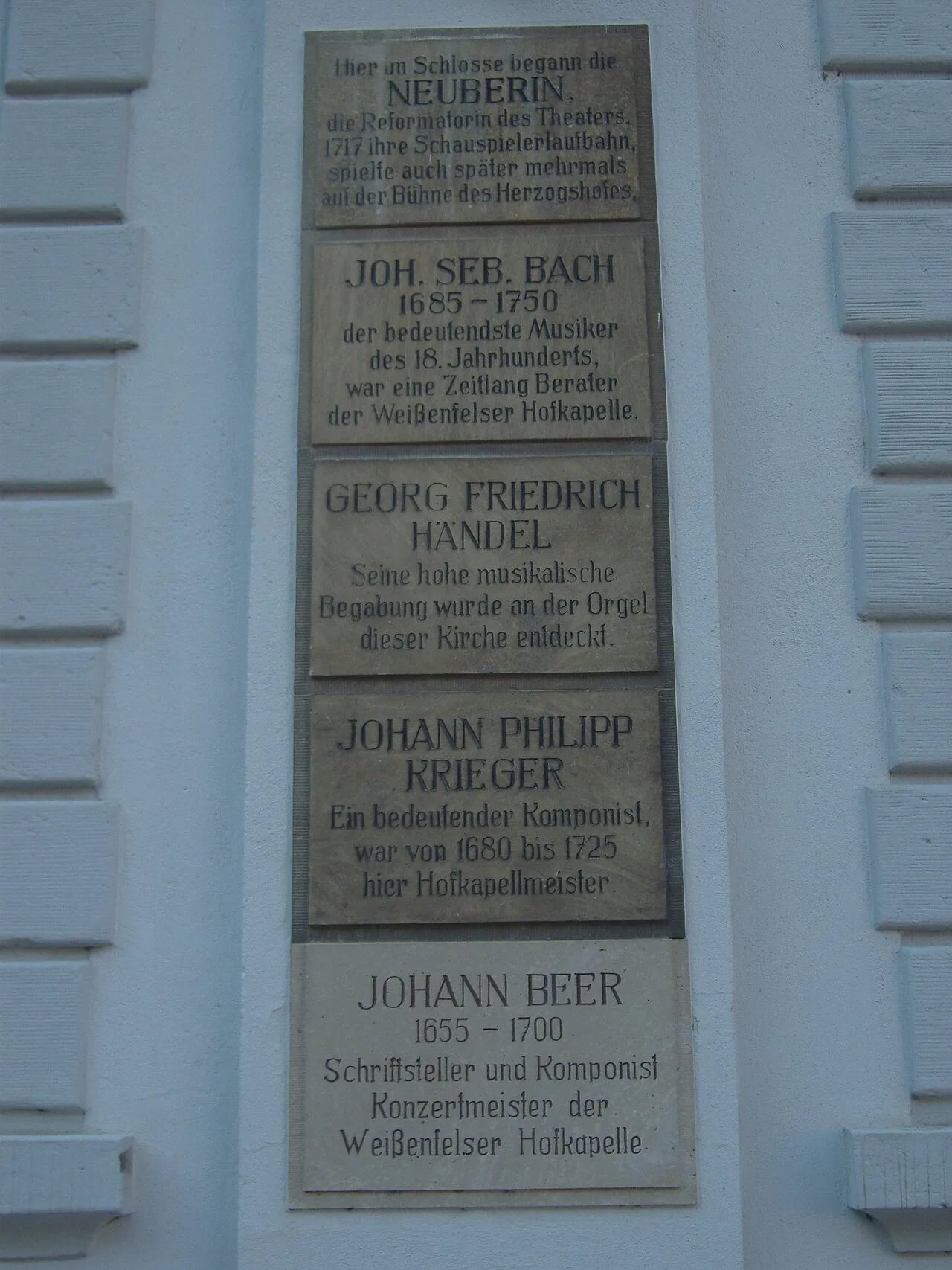 Portrait of Johann Philipp Krieger (1649–1725) – memorial page