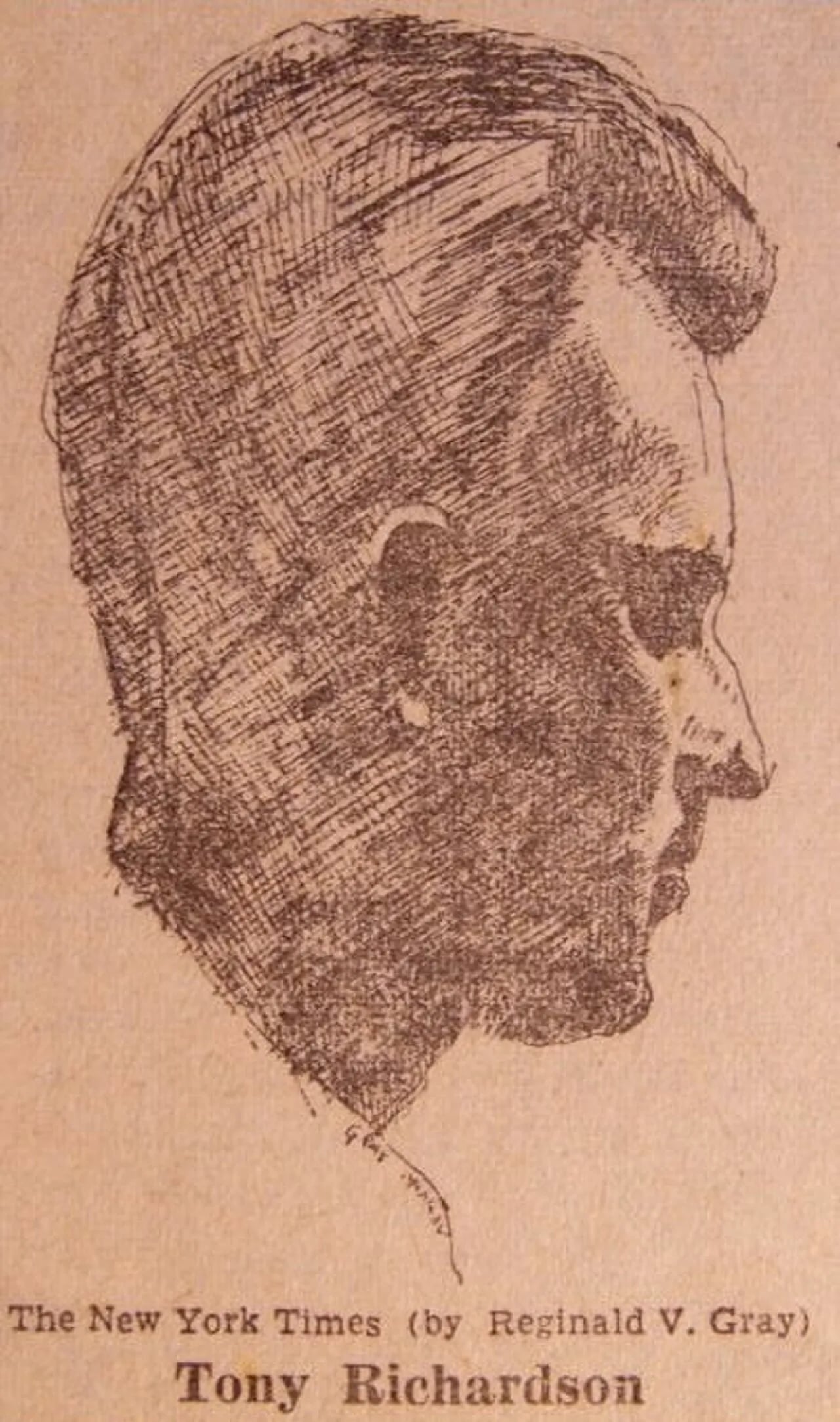 Portrait of Tony Richardson (1928–1991) – memorial page