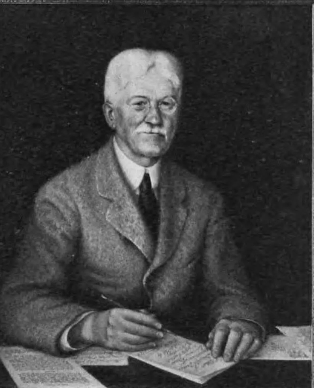 Porträt von Davis Rich Dewey (1858–1942) – Gedenkseite