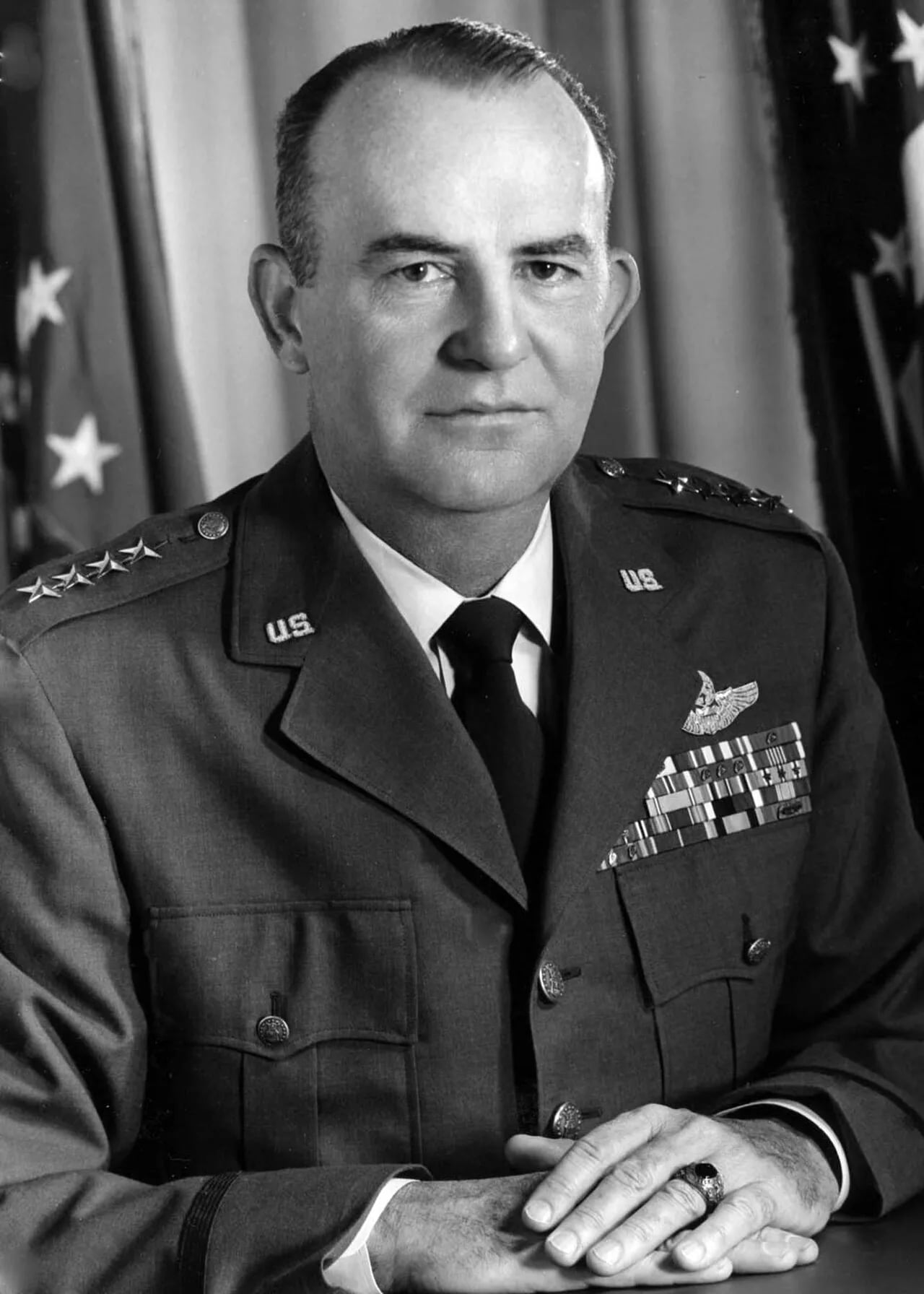 Portrait of Dean C. Strother (1908–2000) – memorial page