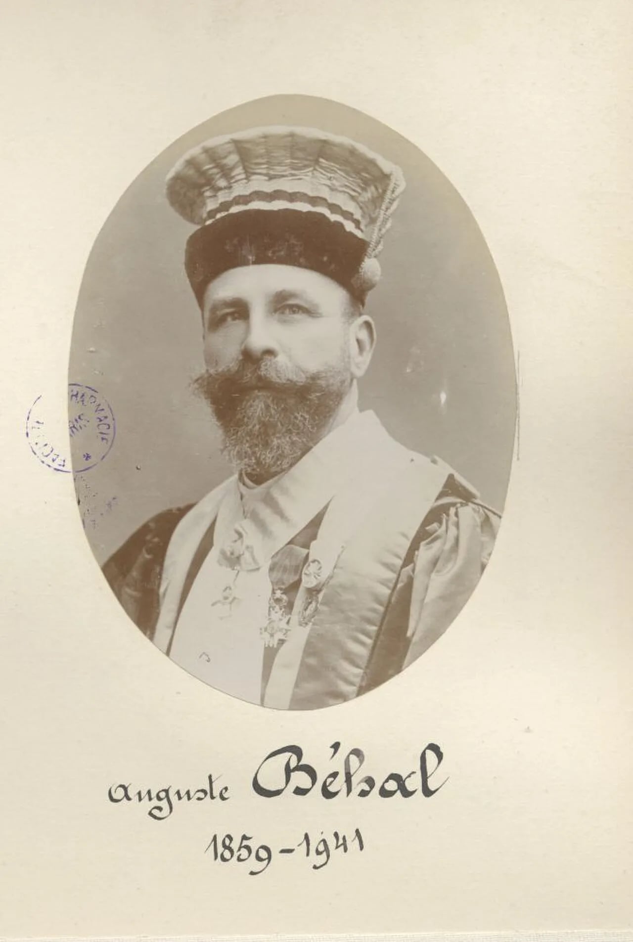Porträt von Auguste Béhal (1859–1941) – Gedenkseite