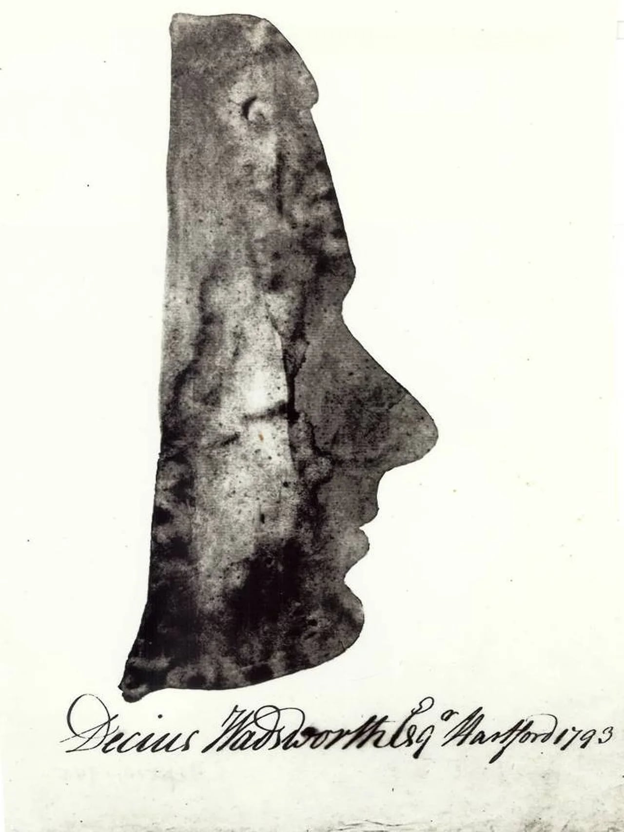 Porträt von Decius Wadsworth (1768–1821) – Gedenkseite