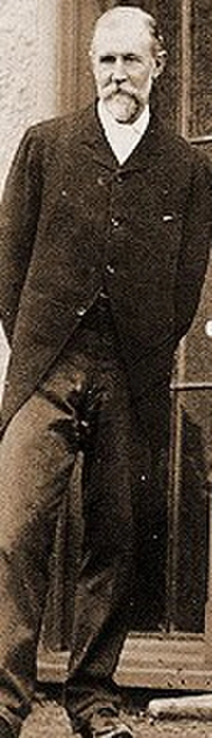 Porträt von James Baker (1830–1906) – Gedenkseite