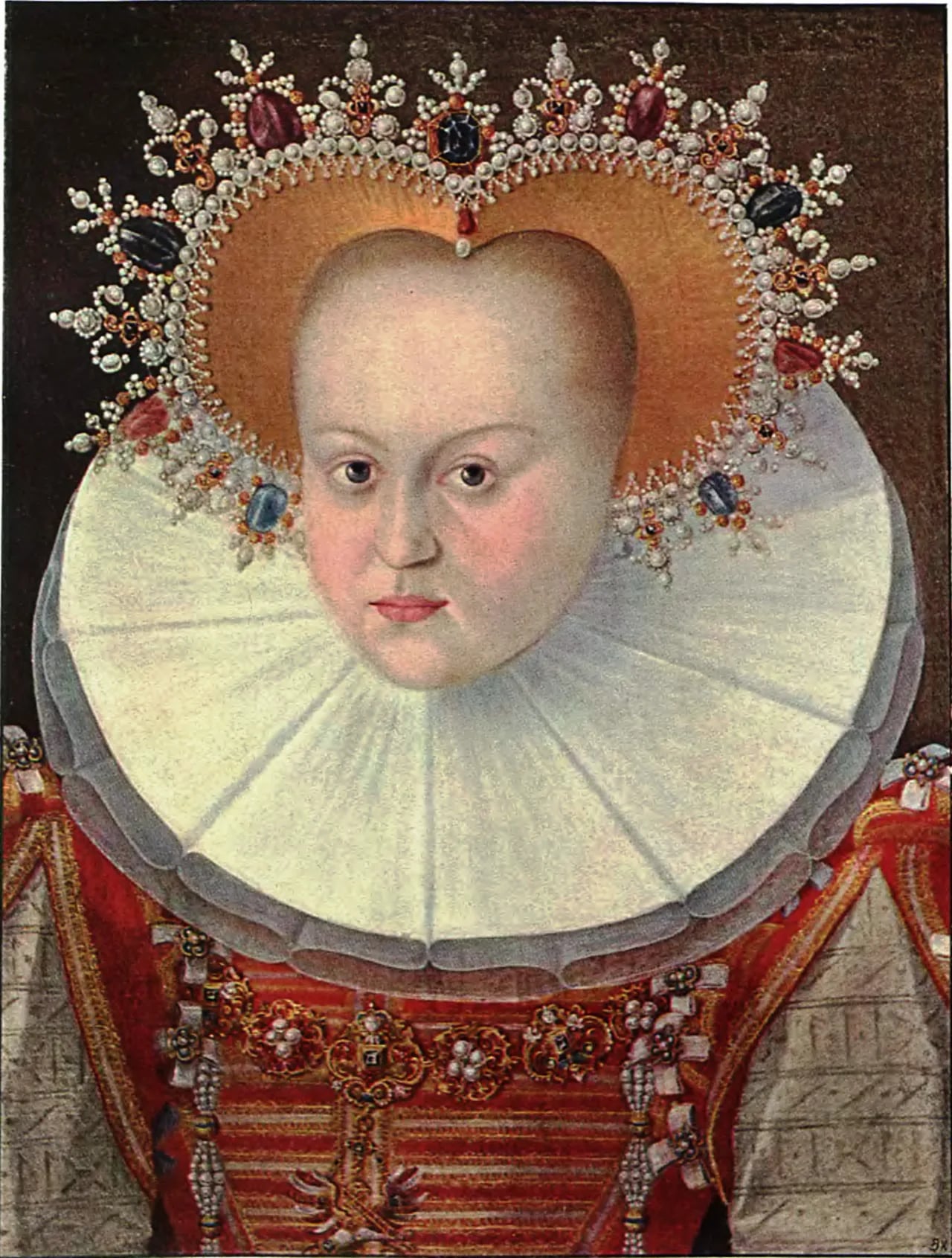Porträt von Erdmuthe von Brandenburg (1561–1623) – Gedenkseite