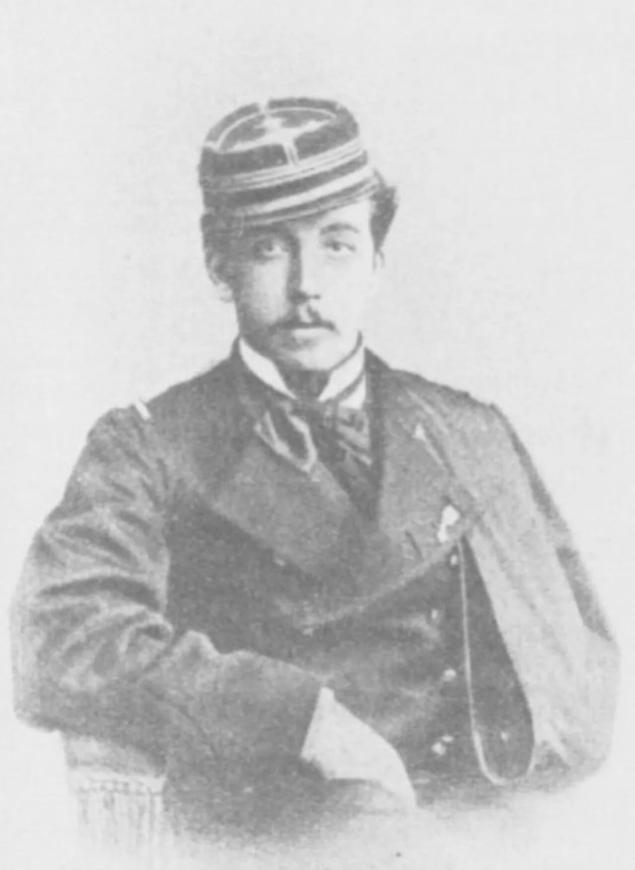 Porträt von Gabriel Coffinières de Nordeck (1844–1898) – Gedenkseite