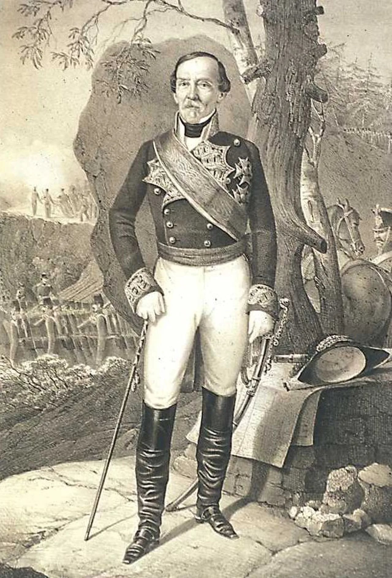 Porträt von Demetrio O'Daly (1780–1837) – Gedenkseite