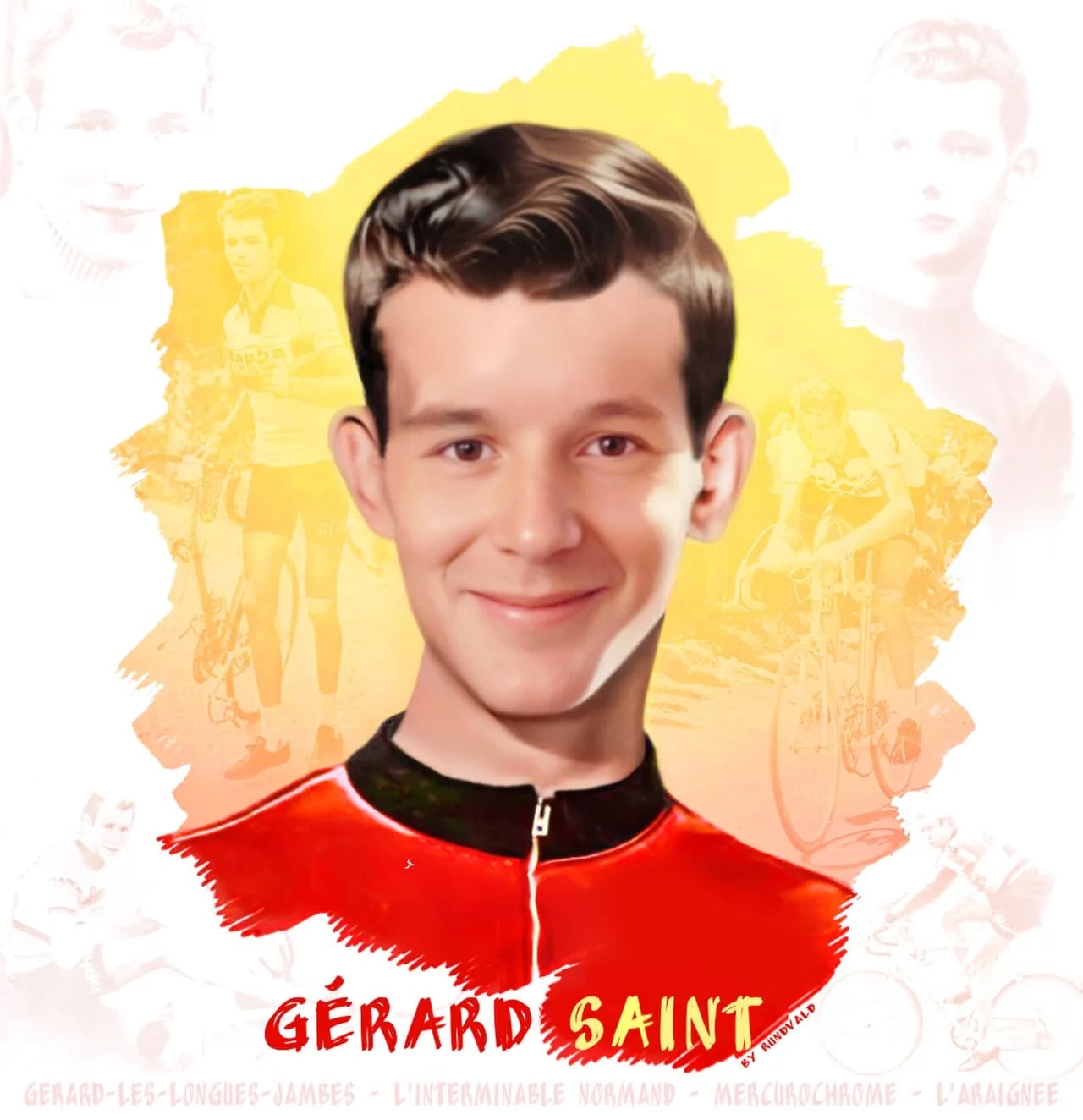 Portrait of Gérard Saint (1935–1960) – memorial page
