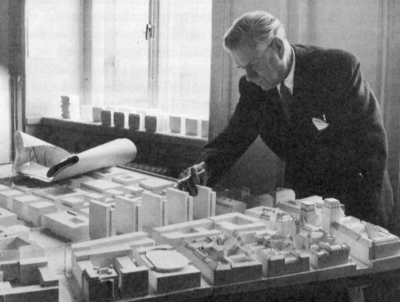 Porträt von Sven Markelius (1889–1972) – Gedenkseite