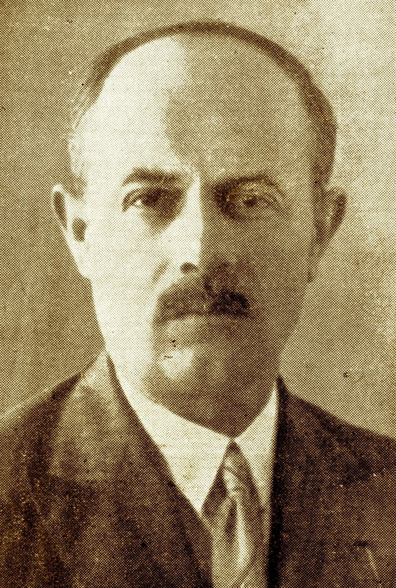 Porträt von Dhimitër Beratti (1888–1970) – Gedenkseite