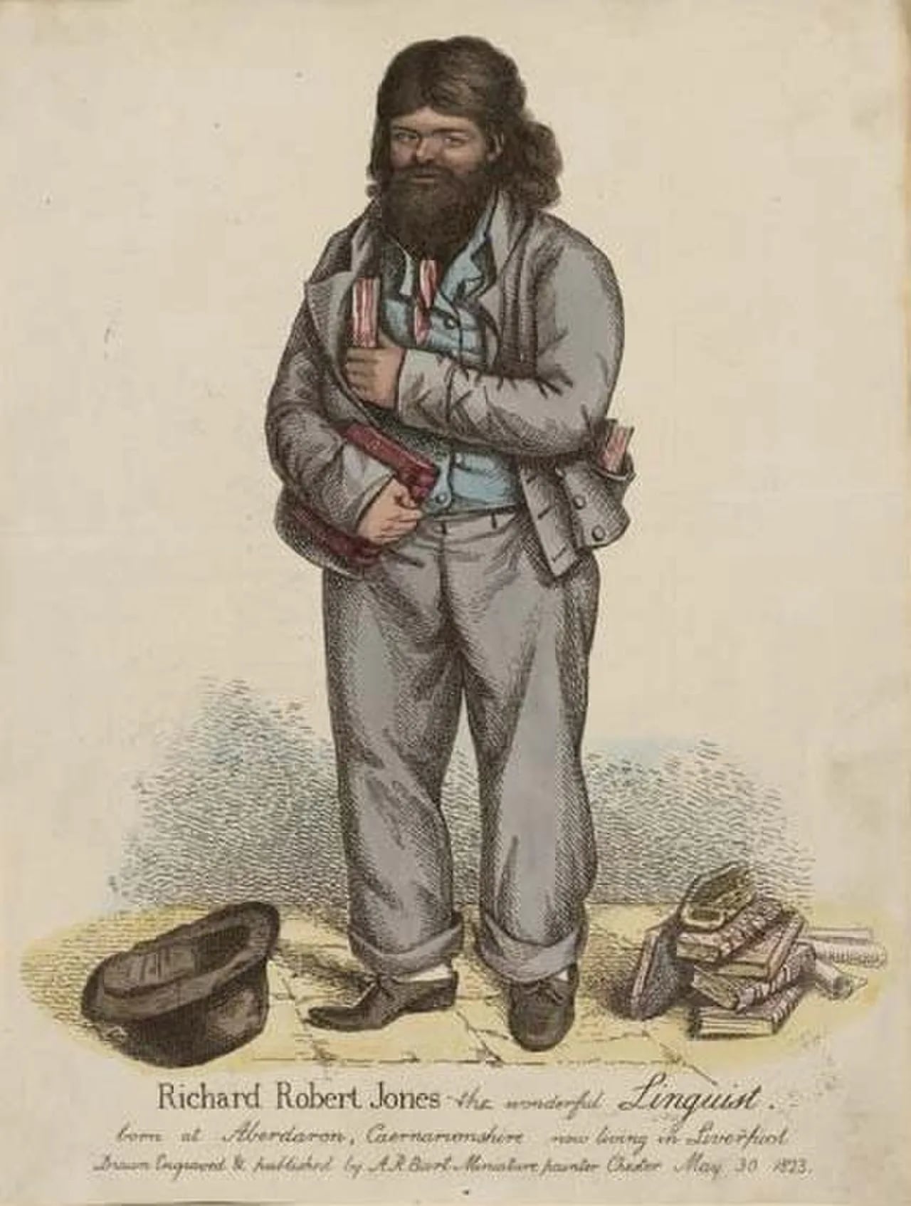 Porträt von Dic Aberdaron (1780–1843) – Gedenkseite