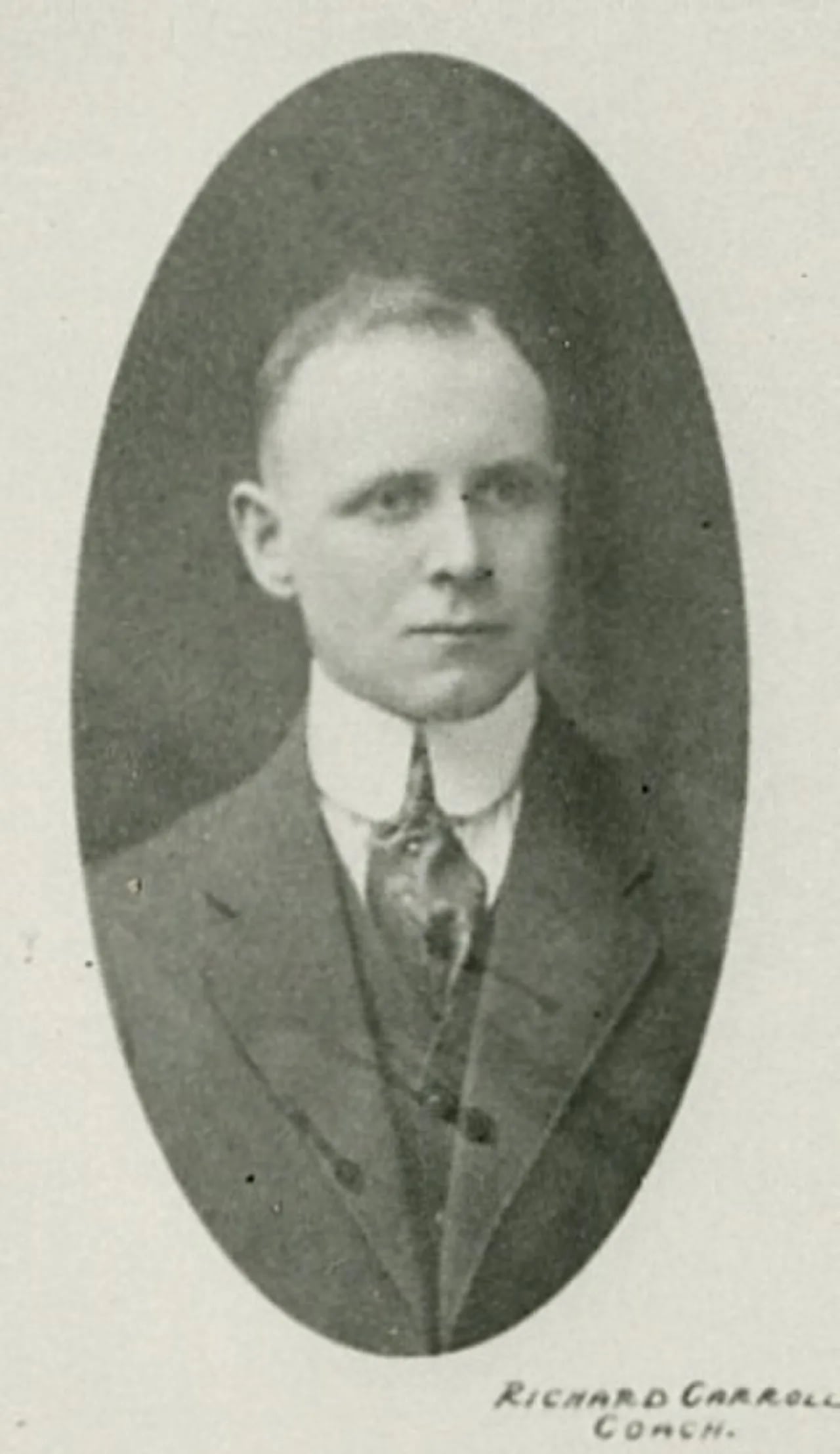 Portrait of Dick Carroll (1885–1952) – memorial page