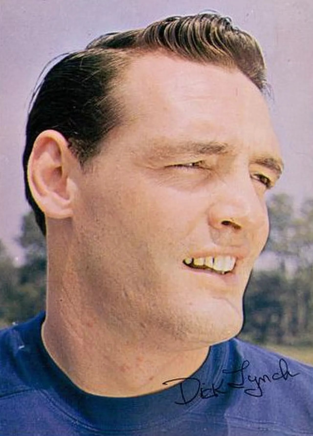 Portrait of Dick Lynch (1936–2008) – memorial page
