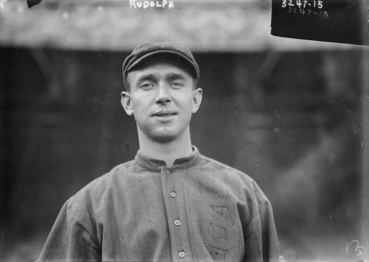 Portrait of Dick Rudolph (1887–1949) – memorial page