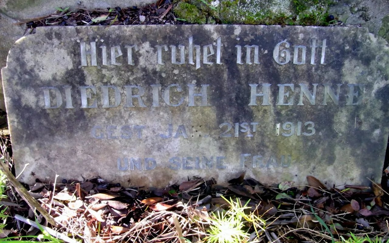 Porträt von Diedrich Henne (1834–1913) – Gedenkseite