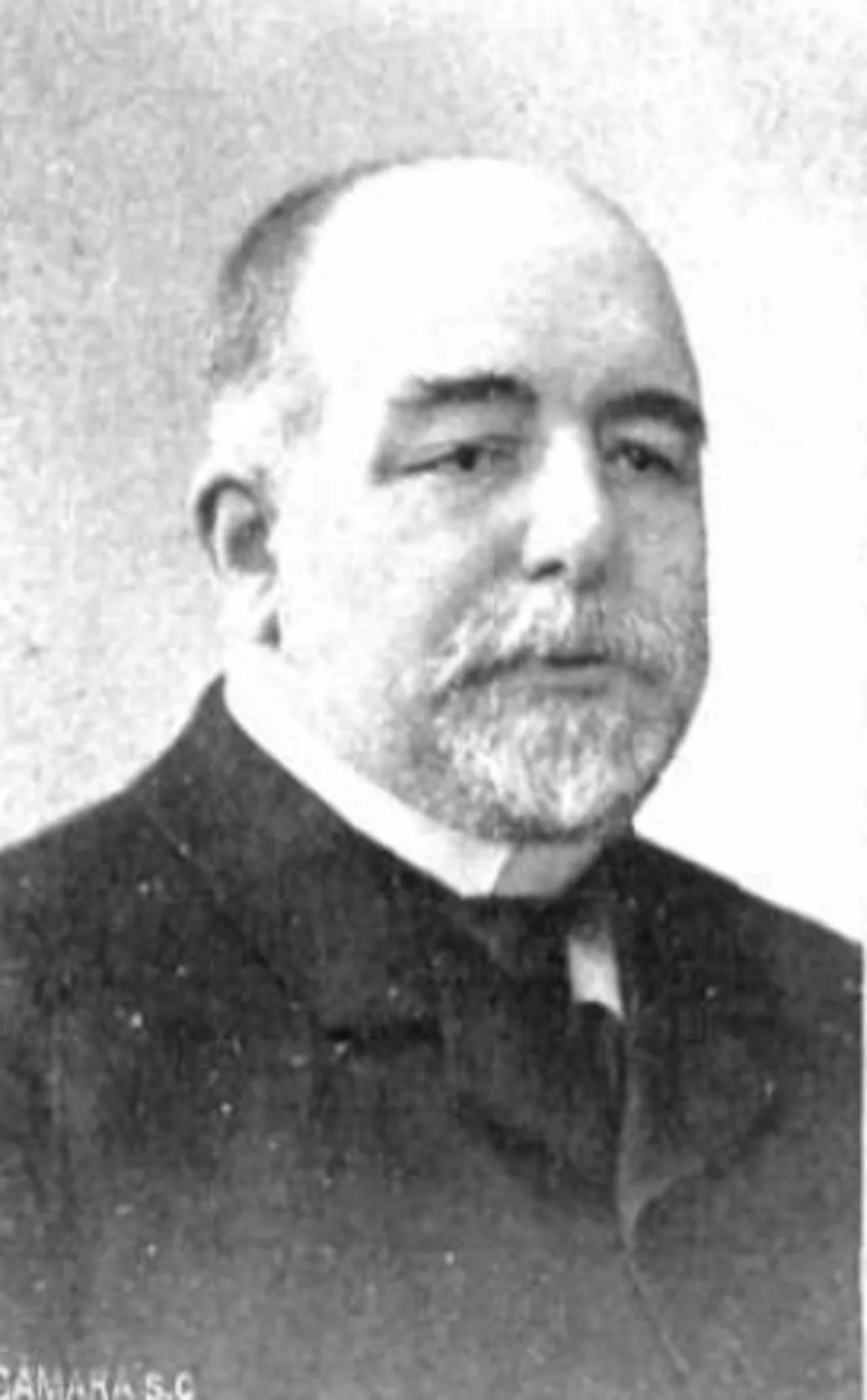 Porträt von Diego Arias de Miranda (1845–1929) – Gedenkseite