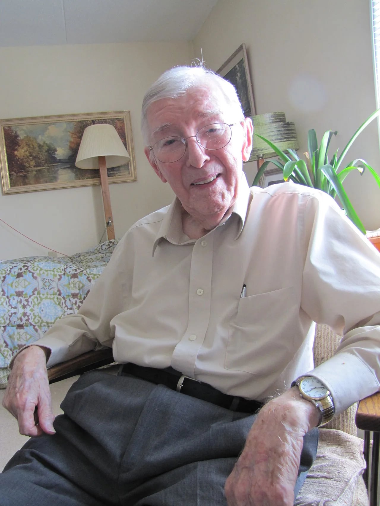 Portrait of Dieter Grau (1913–2014) – memorial page