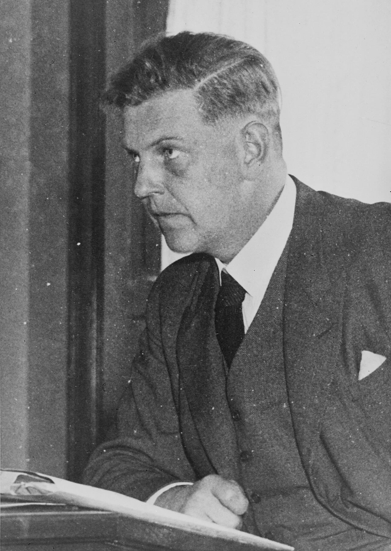 Porträt von Thomas Bonnevie (1879–1960) – Gedenkseite