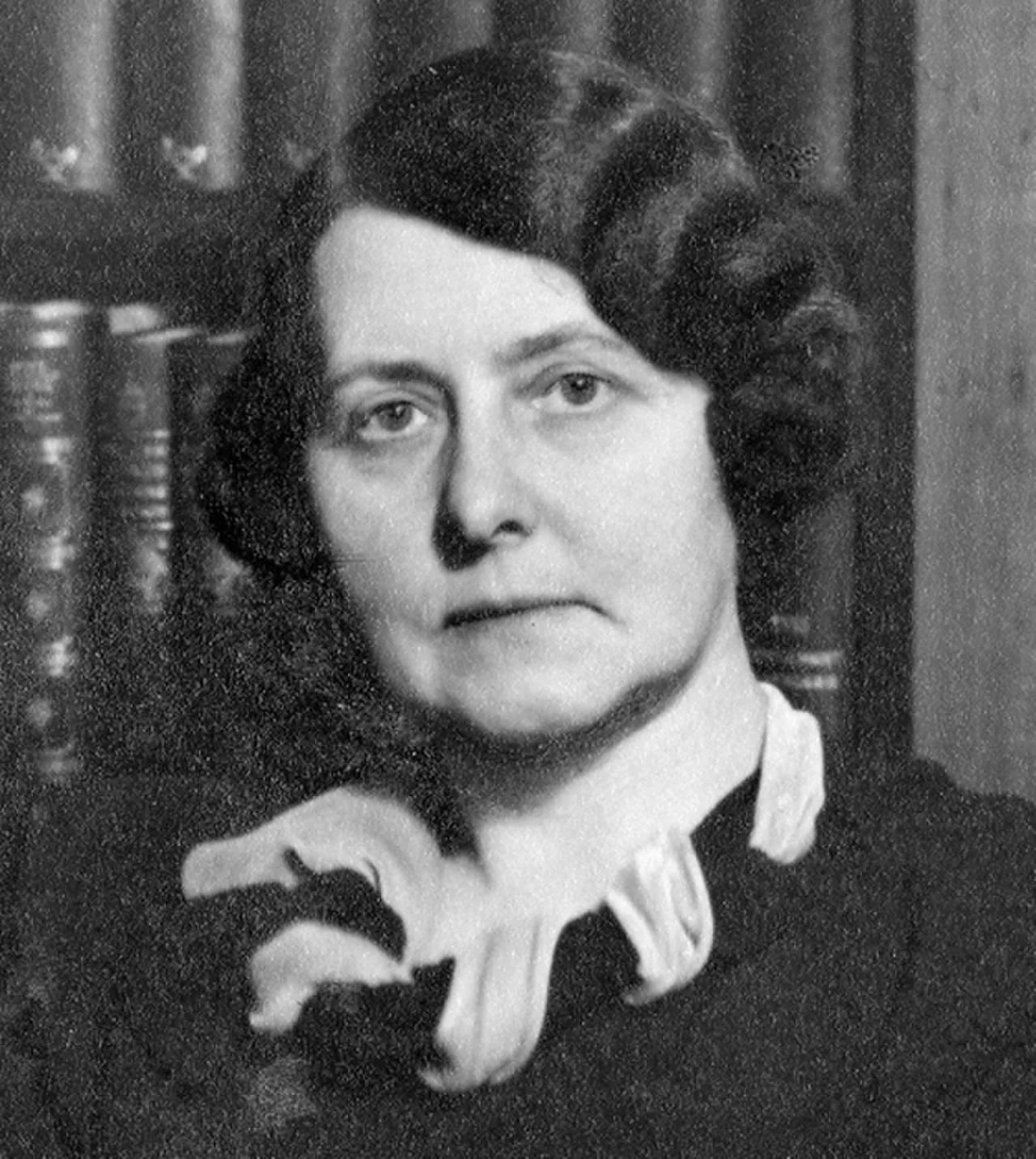 Porträt von Margarete Bonnevie (1884–1970) – Gedenkseite
