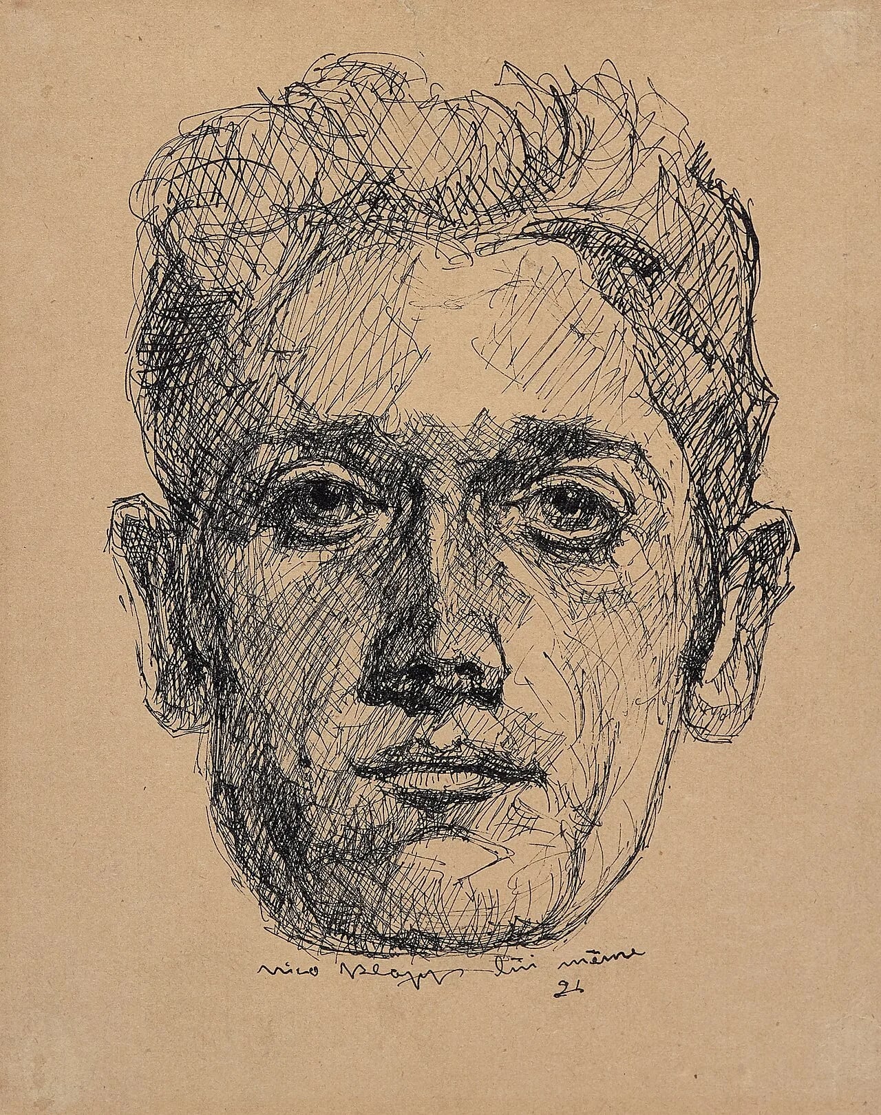 Portrait of Nico Klopp (1894–1930) – memorial page