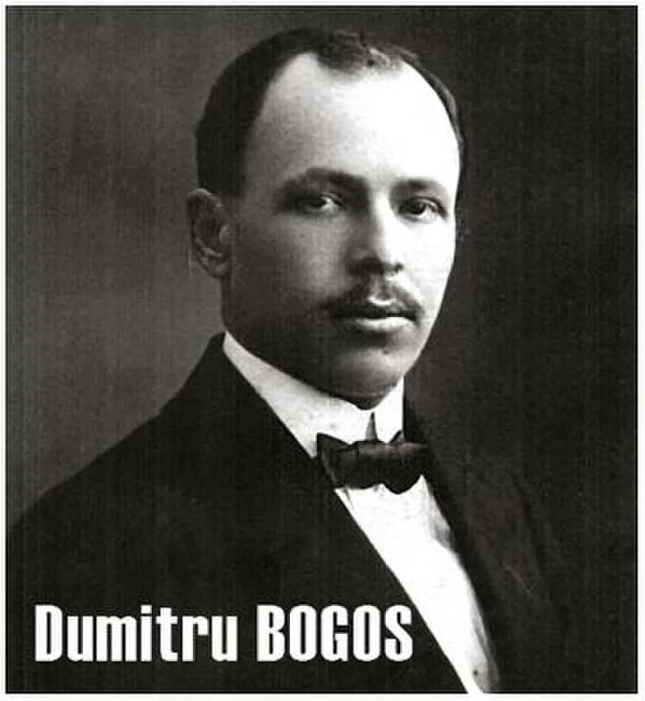 Porträt von Dimitrie Bogos (1889–1946) – Gedenkseite
