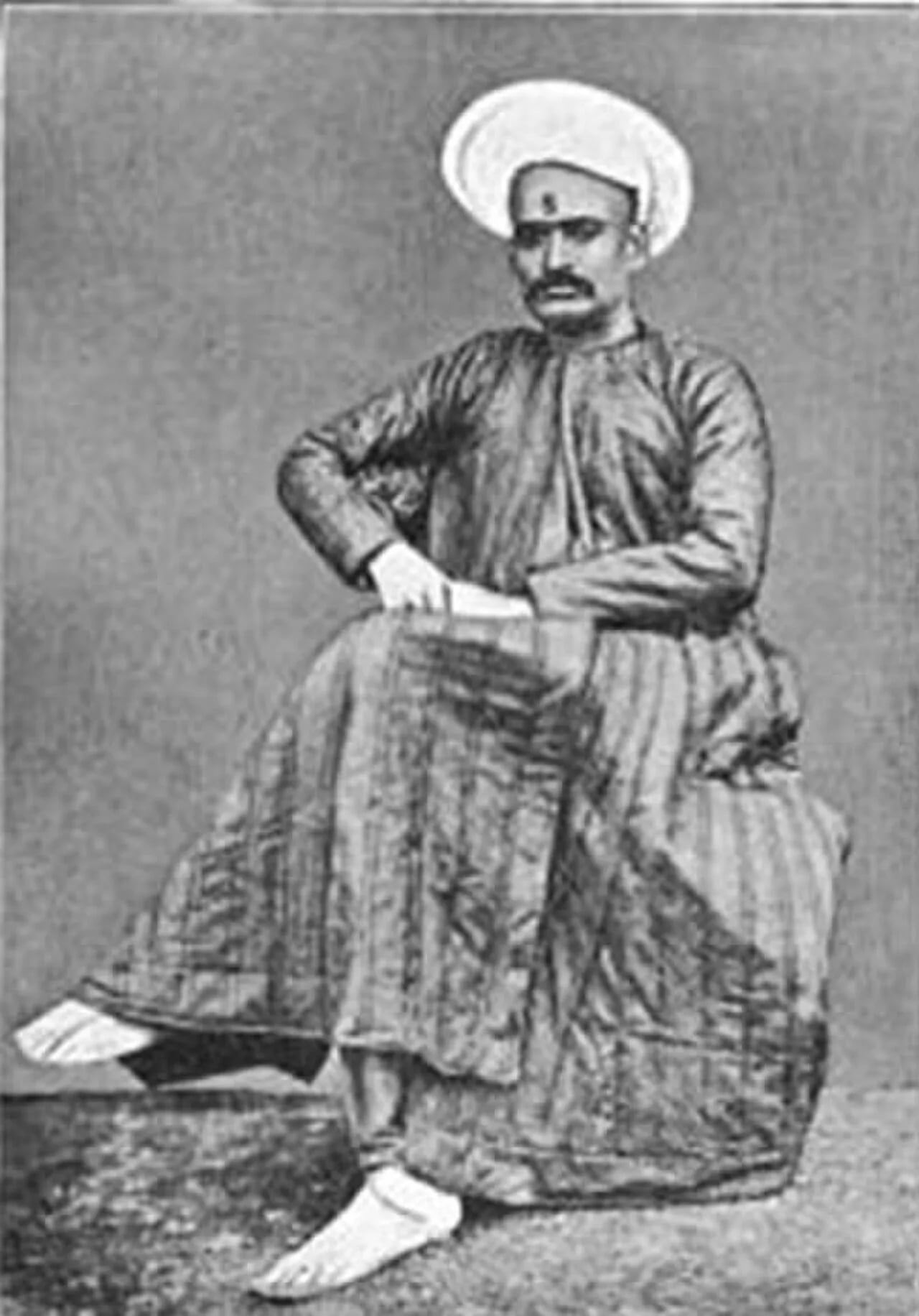Portrait of Dinkar Rao (1819–1896) – memorial page