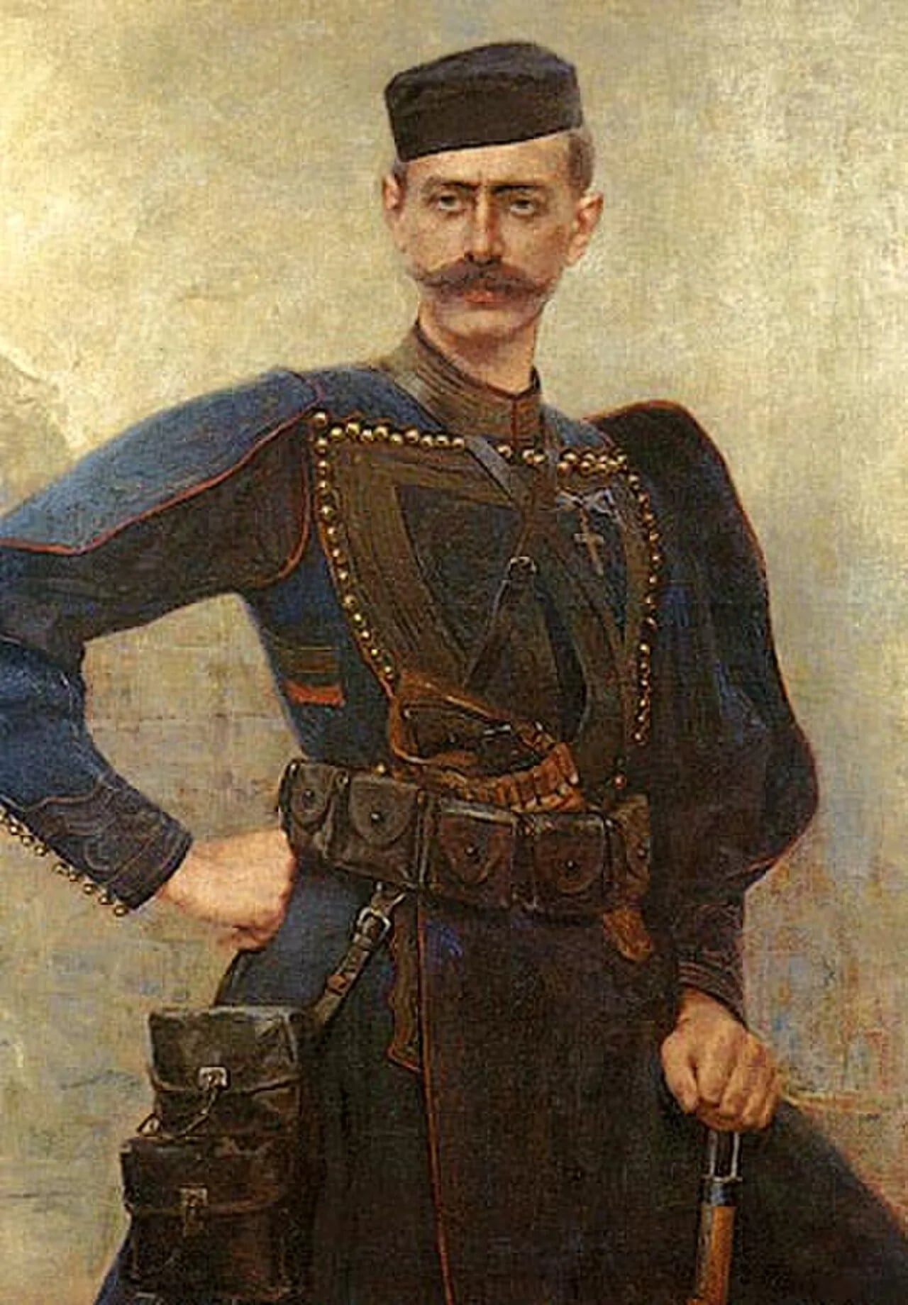 Portrait of Pavlos Melas (1870–1904) – memorial page