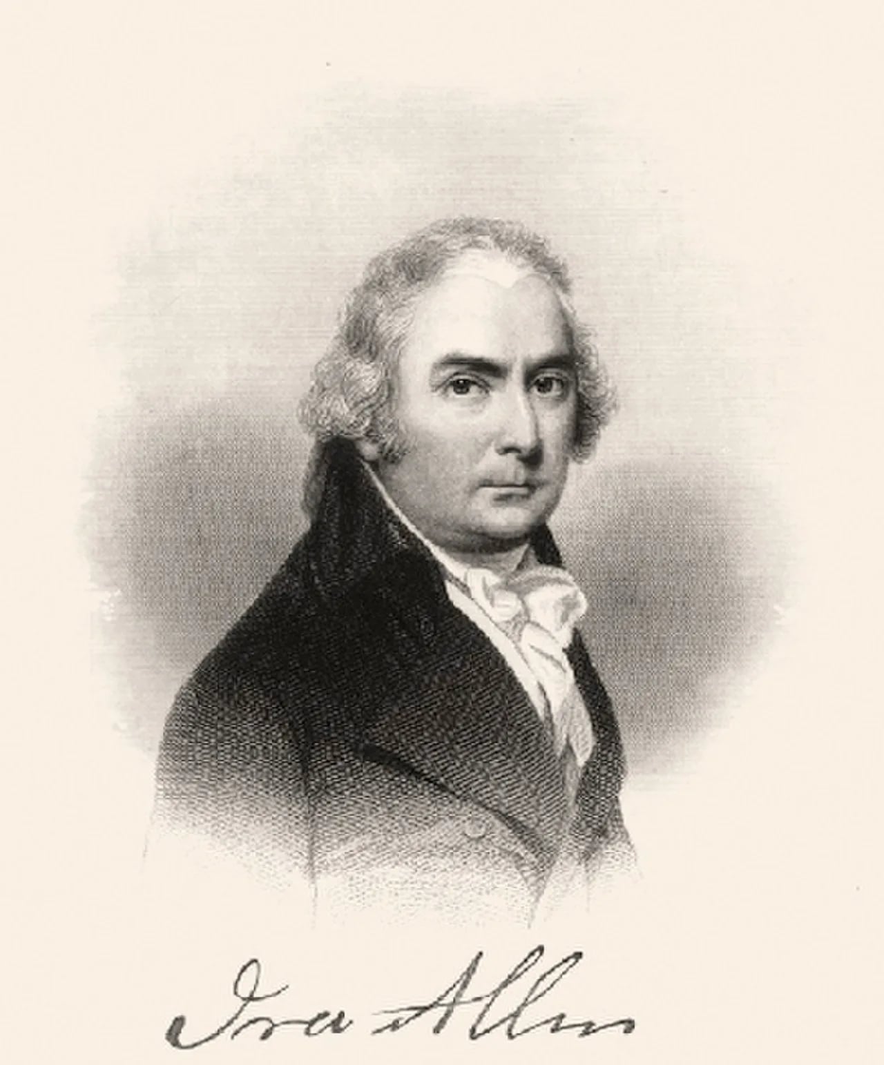 Porträt von Ira Allen (1751–1814) – Gedenkseite