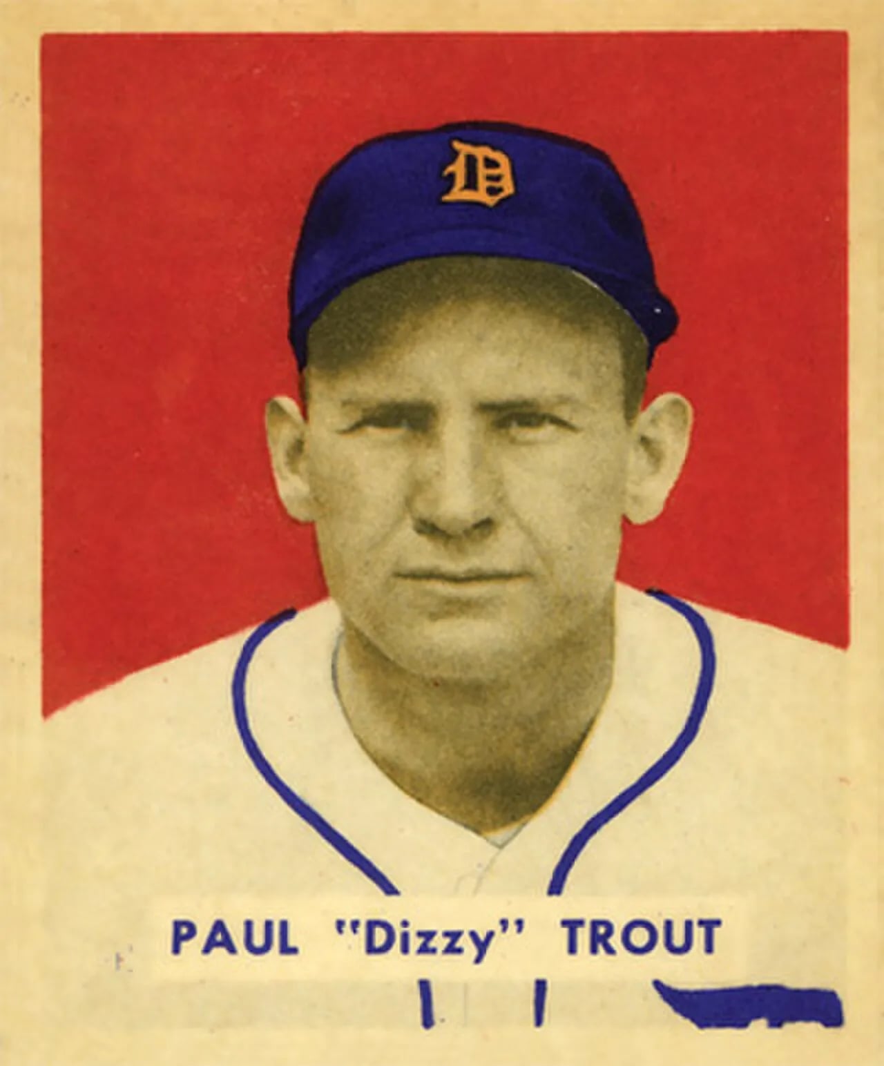 Porträt von Dizzy Trout (1915–1972) – Gedenkseite