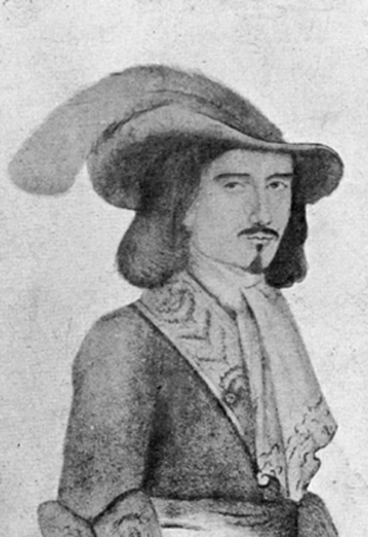Porträt von Jean Cavalier (1681–1740) – Gedenkseite