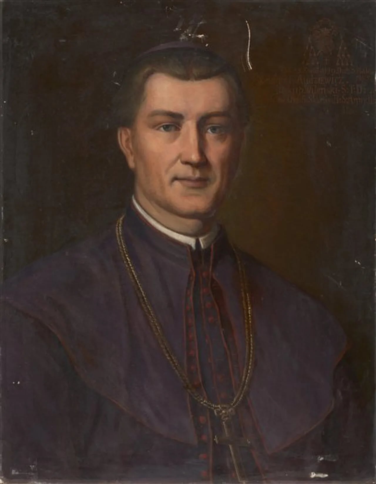 Porträt von Antoni Franciszek Audziewicz (1833–1895) – Gedenkseite